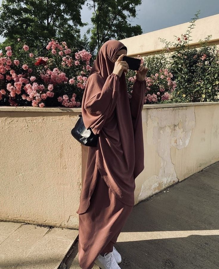 NOOR JILBAB - Korean Nida - Image 3