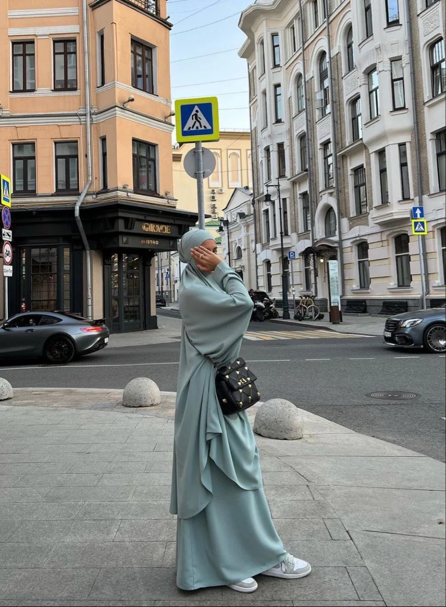 NOOR JILBAB - Korean Nida - Image 34