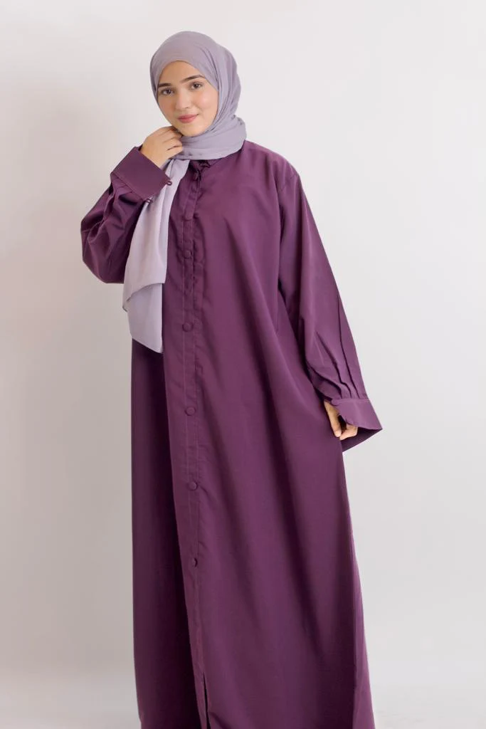 Amalfi Abayah - Plum - Image 4