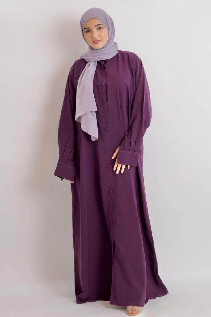 Amalfi Abayah - Plum - Image 5