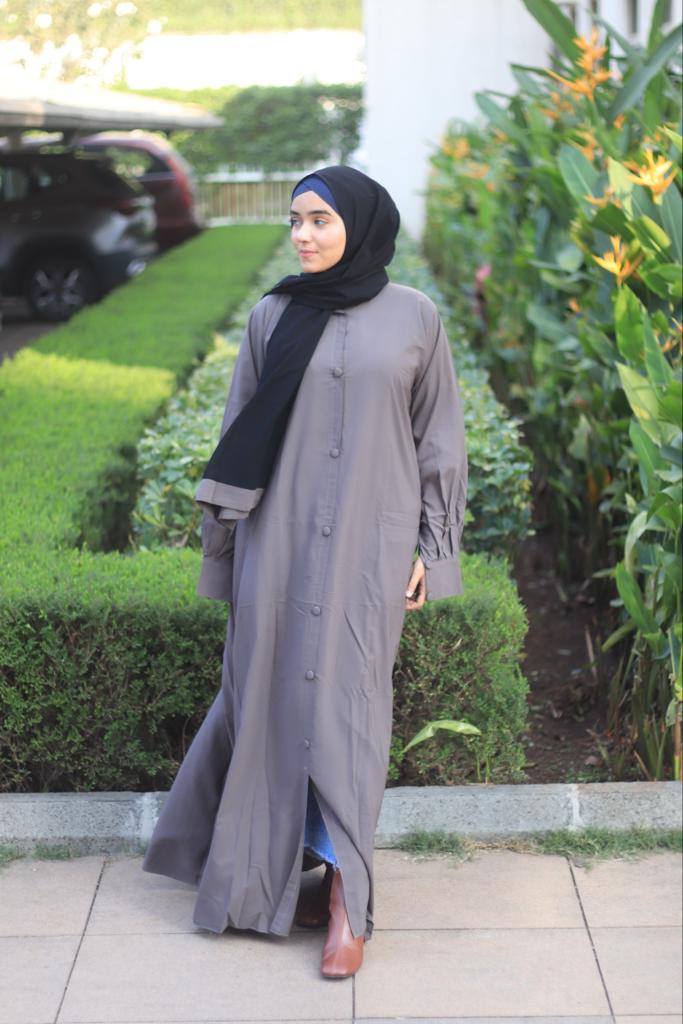 Amalfi Abayah - Taupe Gray - Image 4