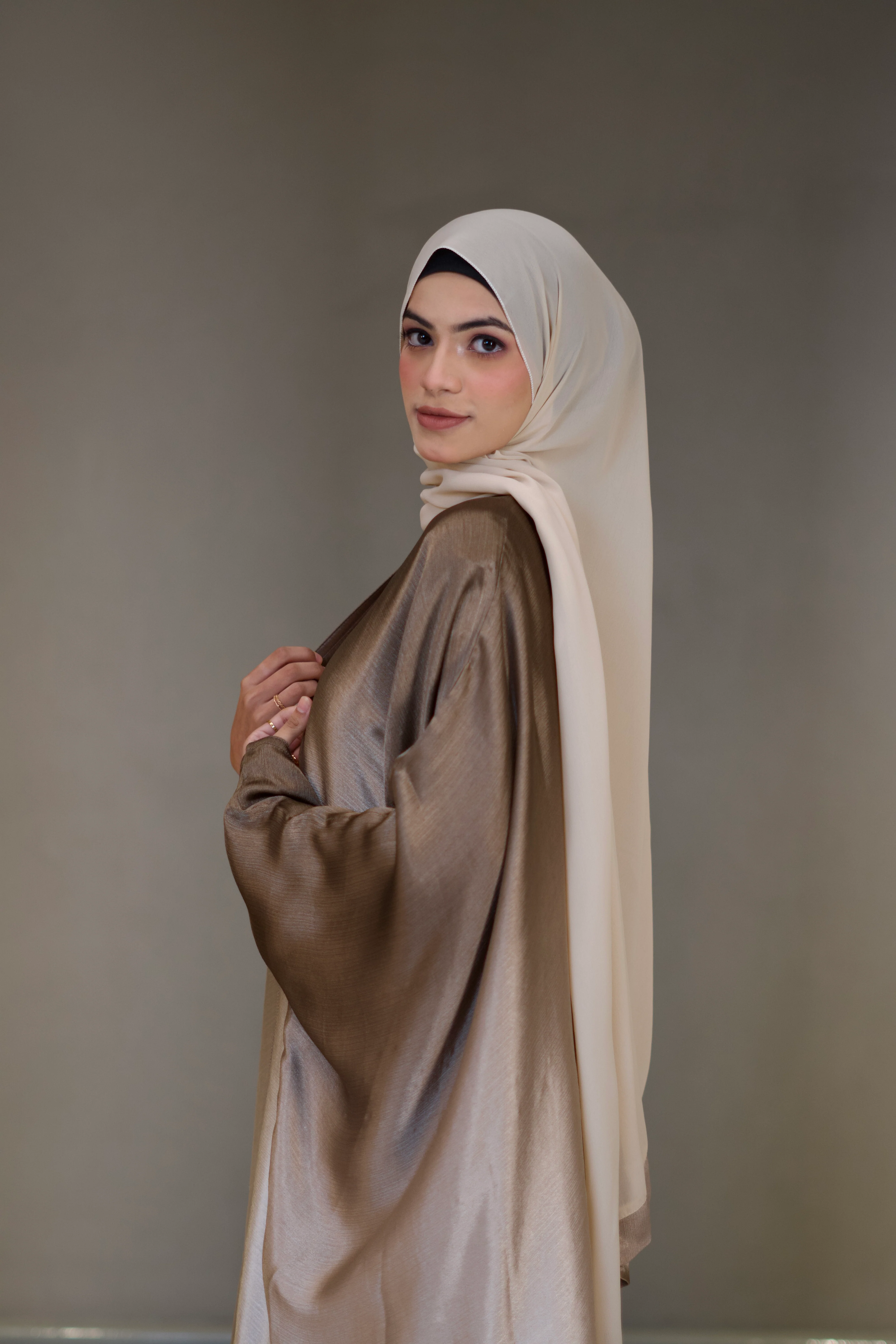 Amelia Ombre Abayah - Rich Bronze - Image 13