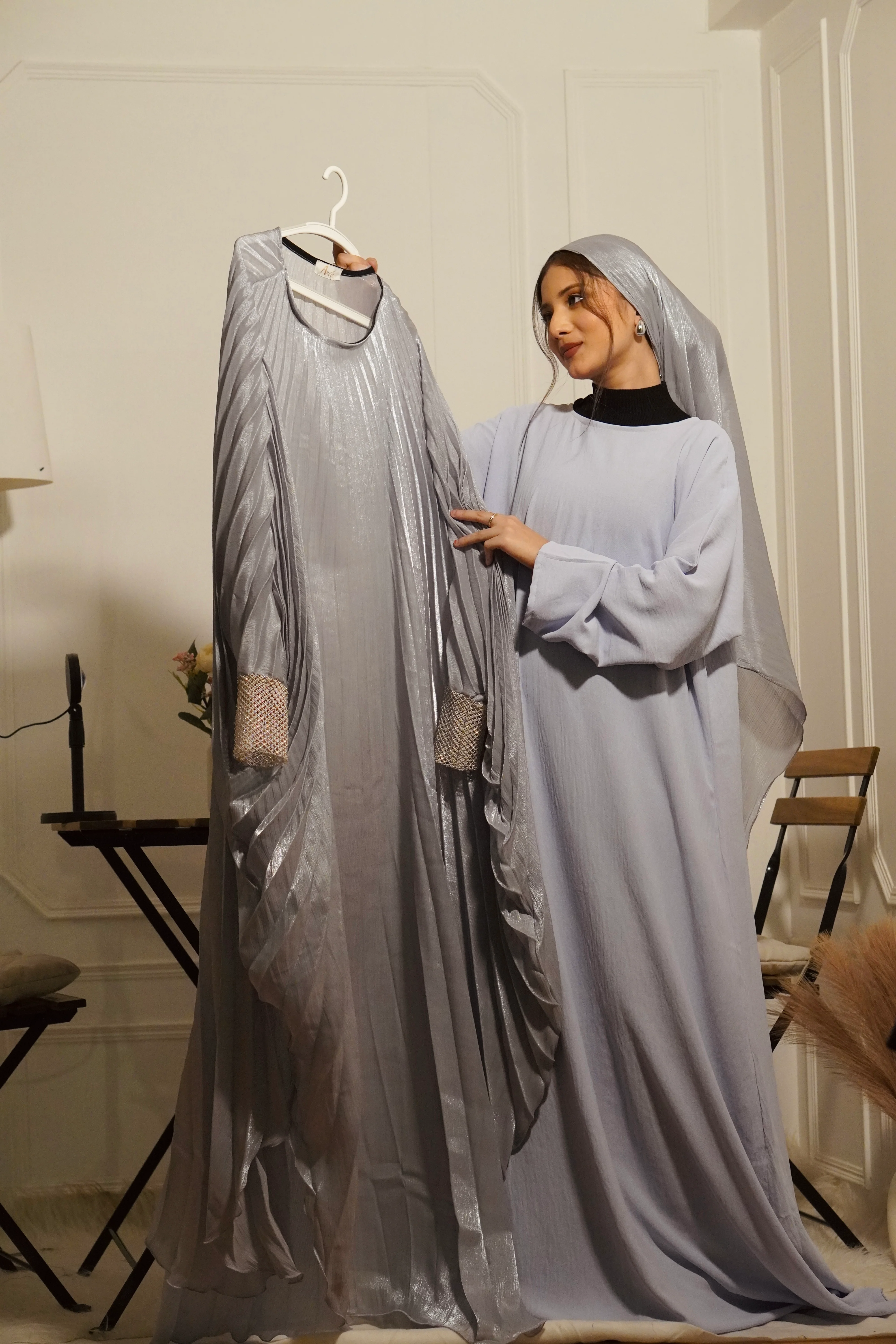 CÈLINE ABAYAH - SILVER GREY - Image 2
