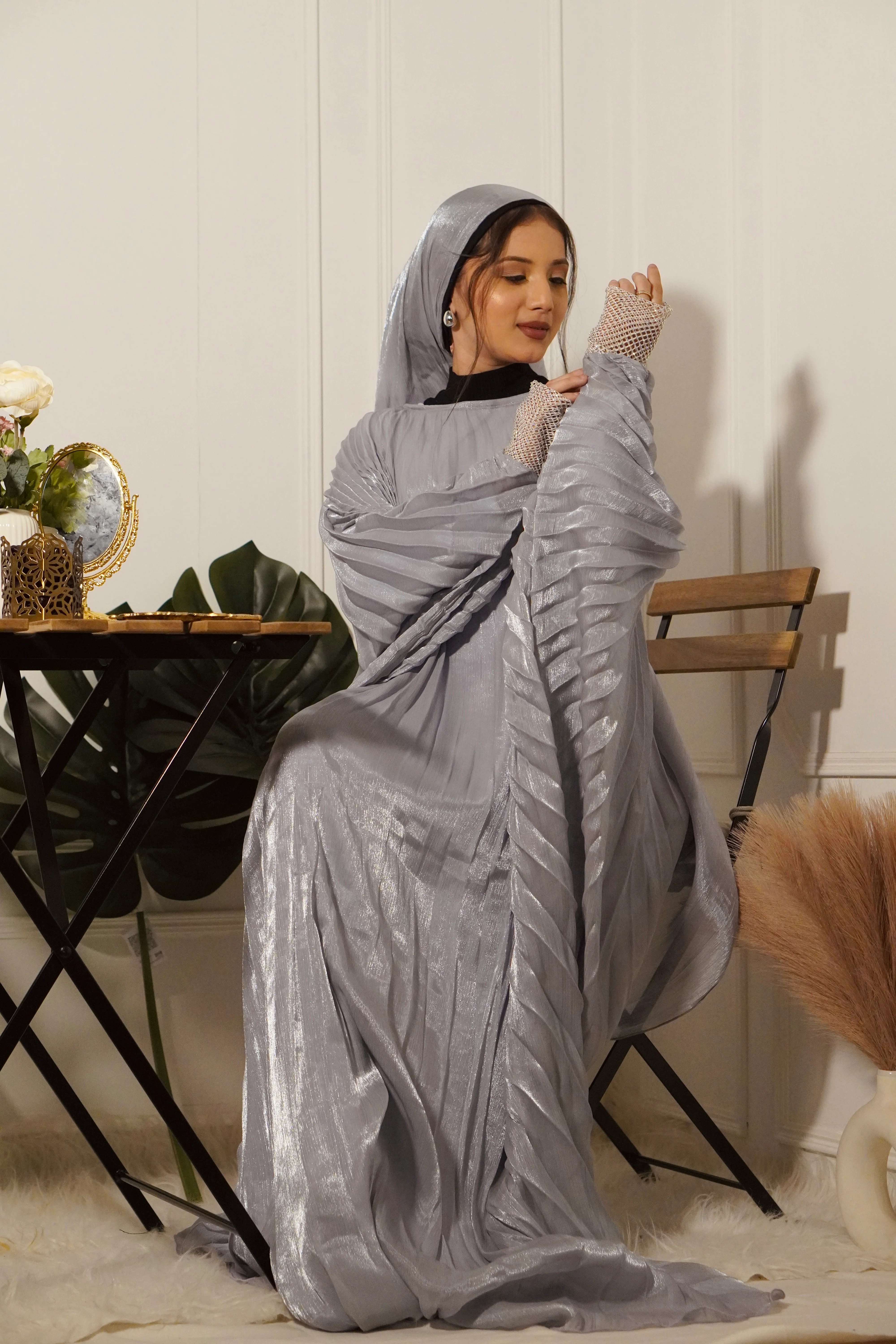 CÈLINE ABAYAH - SILVER GREY - Image 9
