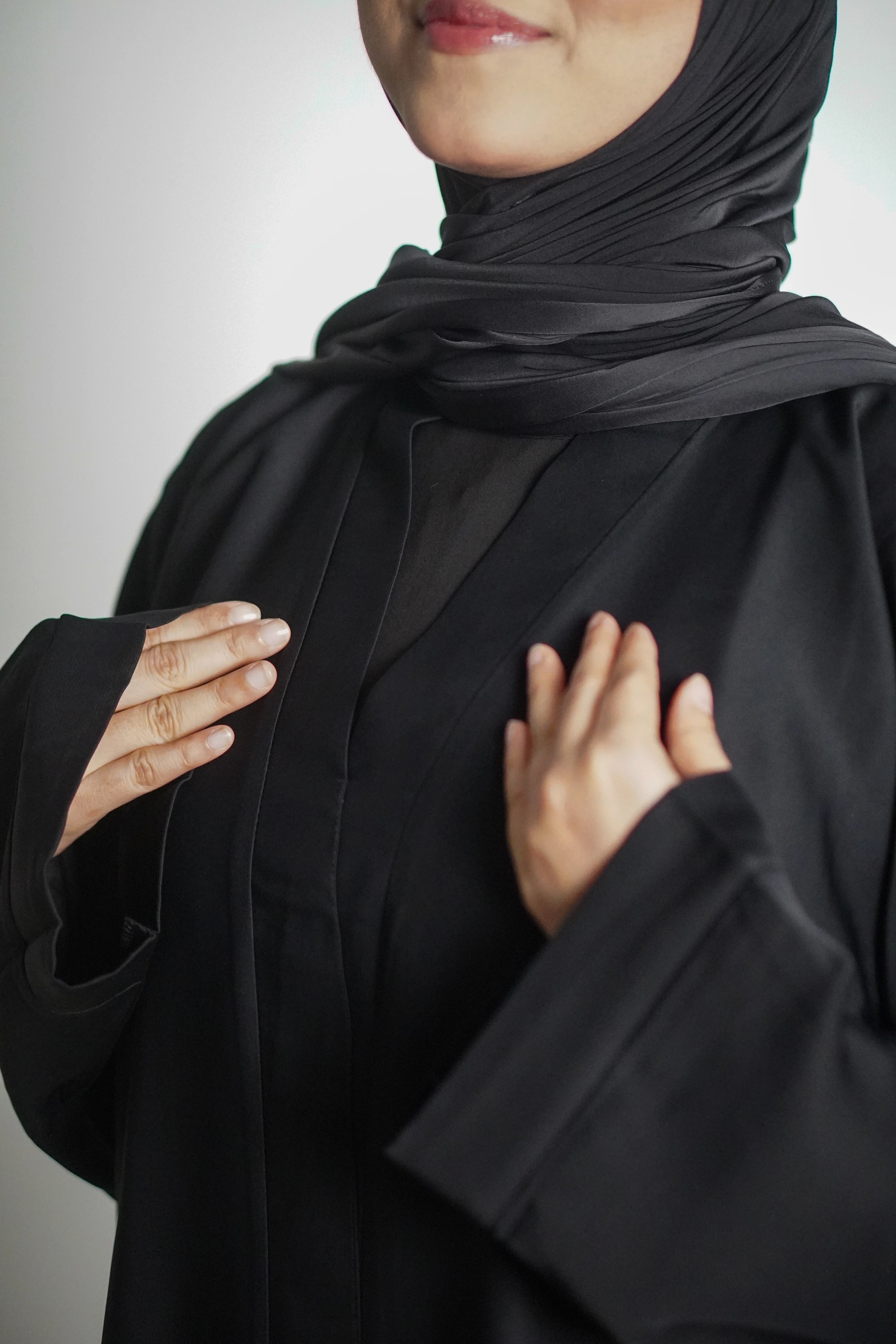 Classic Black Abayah 2.0 - Image 13