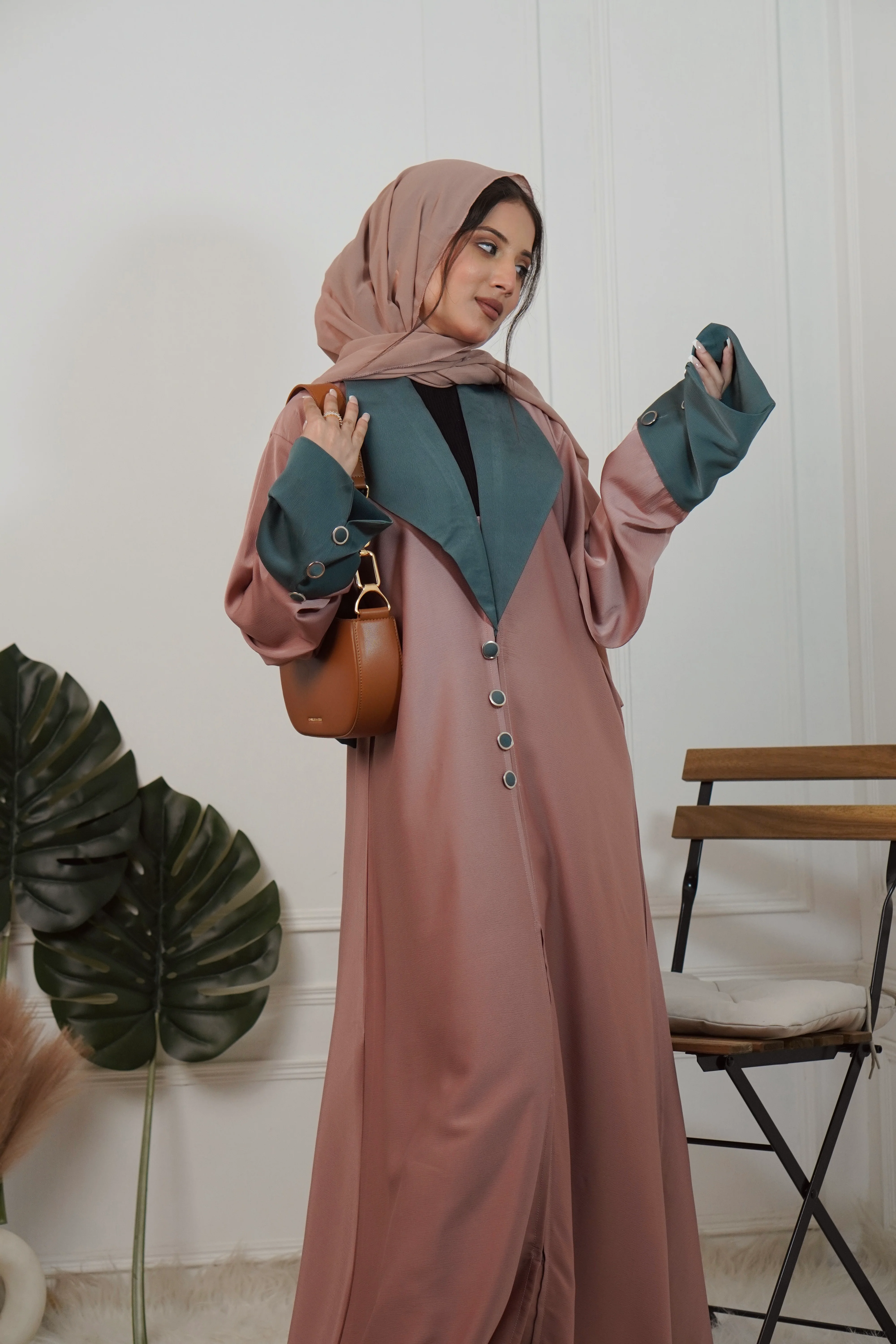 COAT STYLE LONG DRESS - Image 2