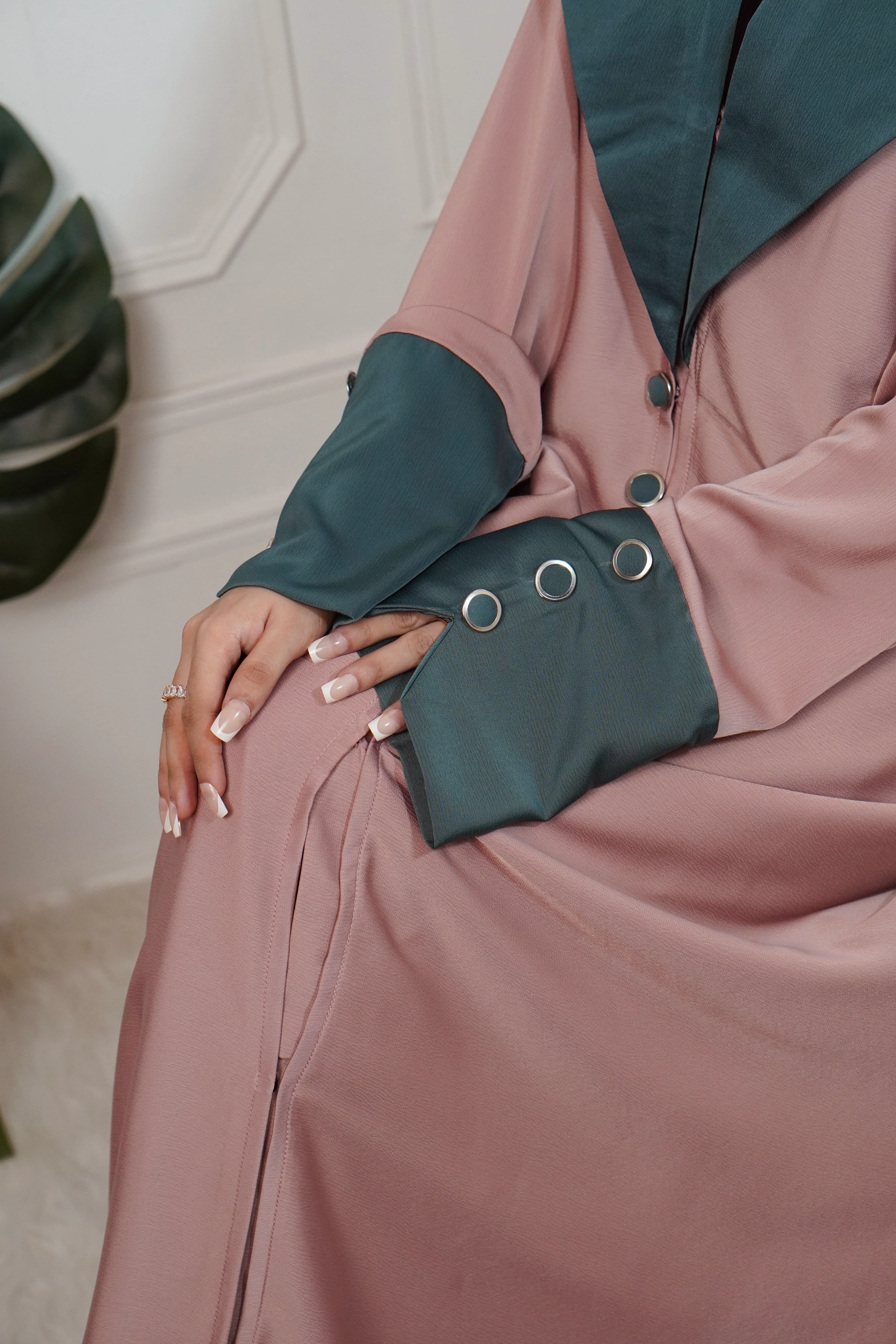 COAT STYLE LONG DRESS - Image 4