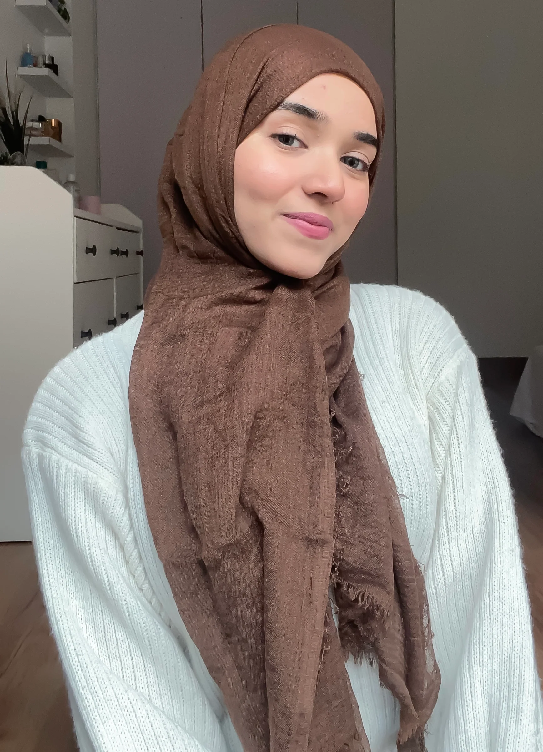 Crumbled Cotton Hijab - #24 - Image 2