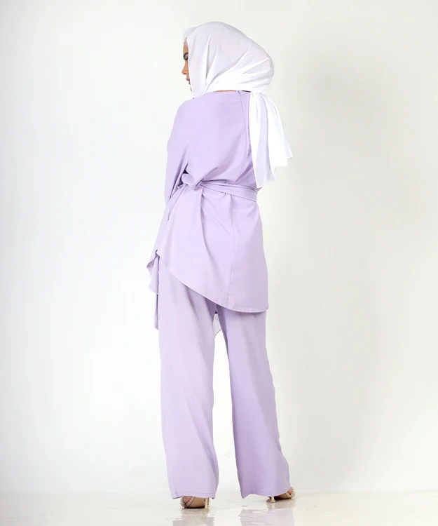 Inara Tunic Set – Lilac - Image 3