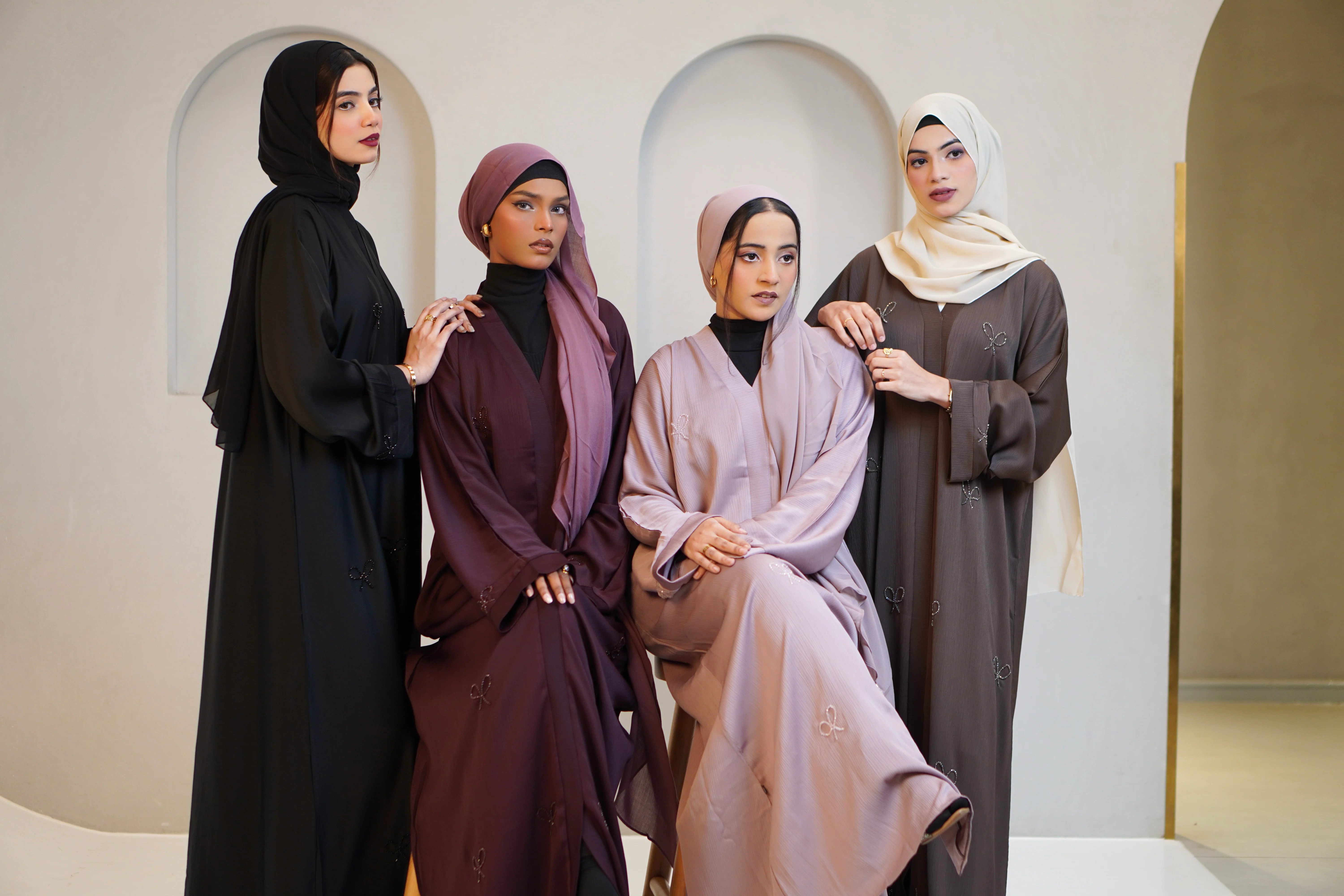 COQUETTE ABAYAH - CHOCOLATE BROWN - Image 15