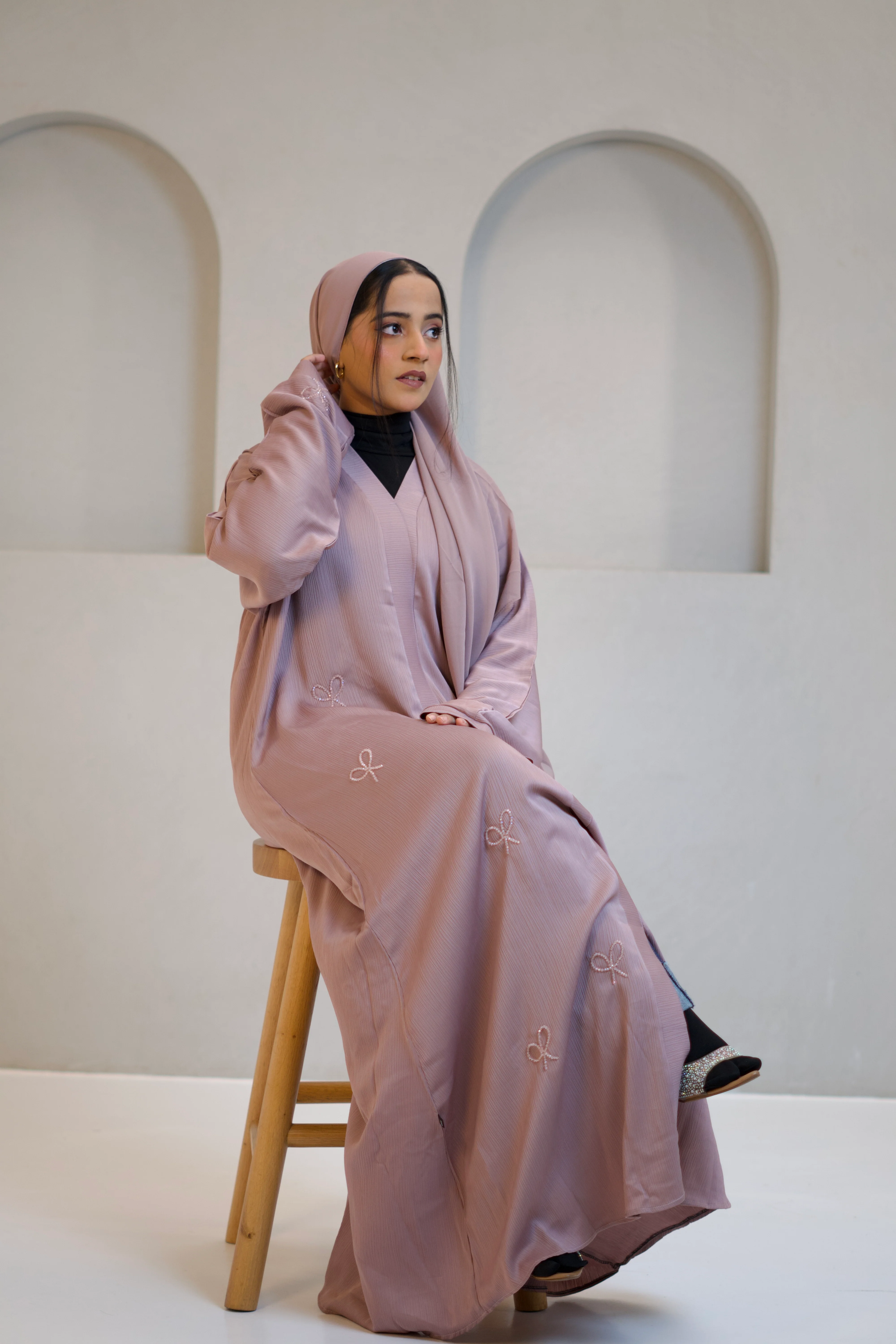 COQUETTE ABAYAH - GIRLY PINK