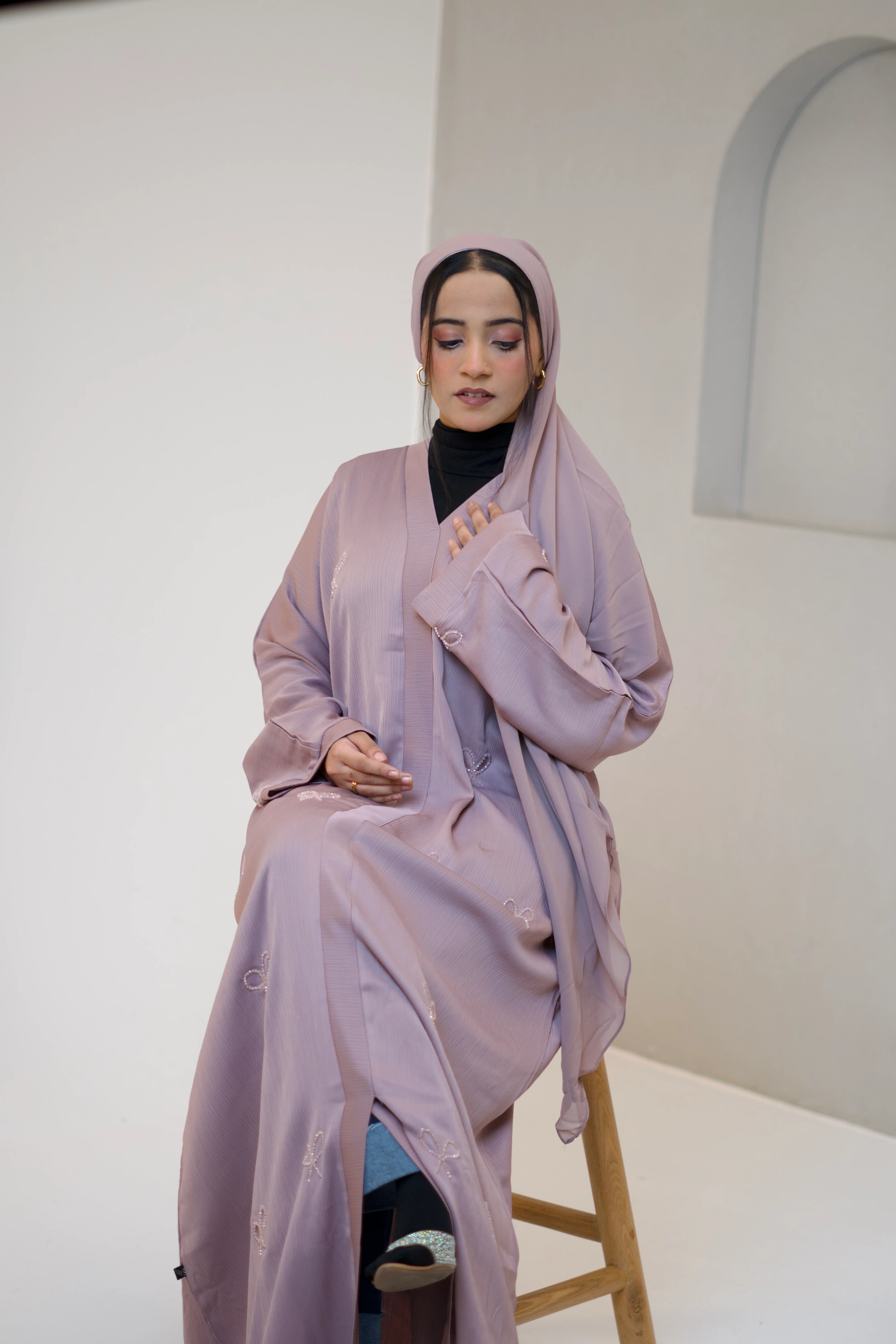 COQUETTE ABAYAH - GIRLY PINK - Image 7