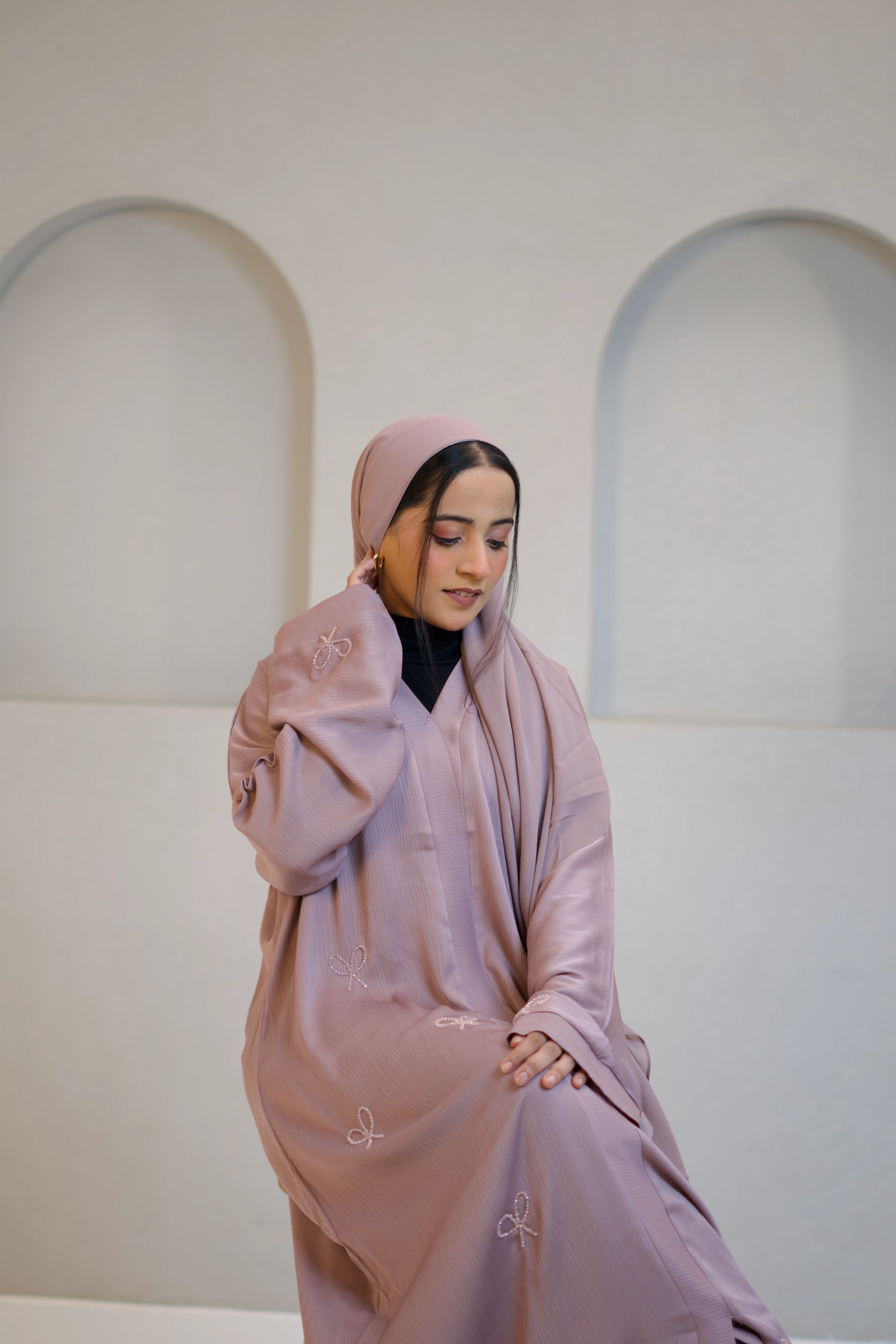 COQUETTE ABAYAH - GIRLY PINK - Image 8