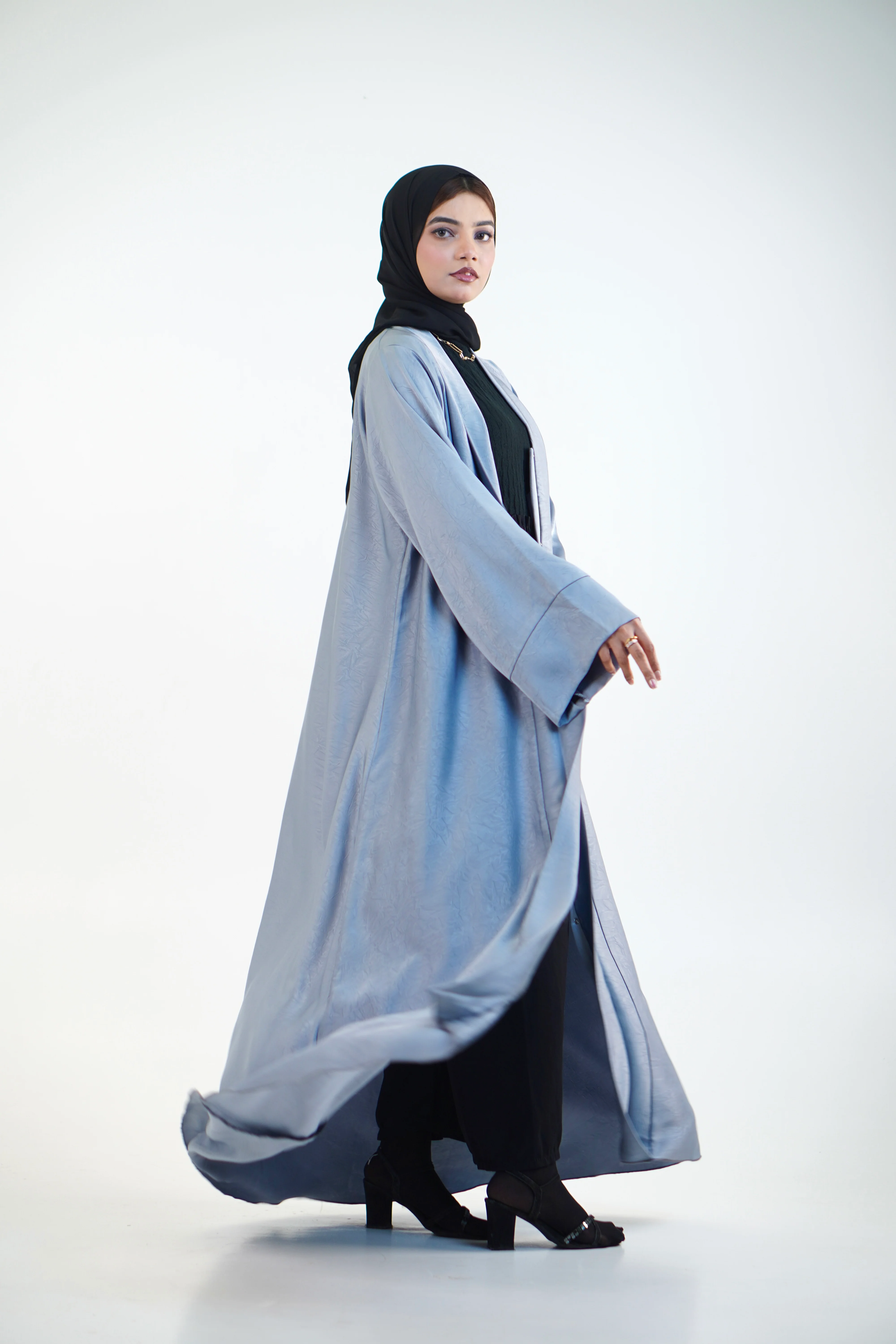 EMAAN ABAYAH - PASTEL BLUE - Image 2