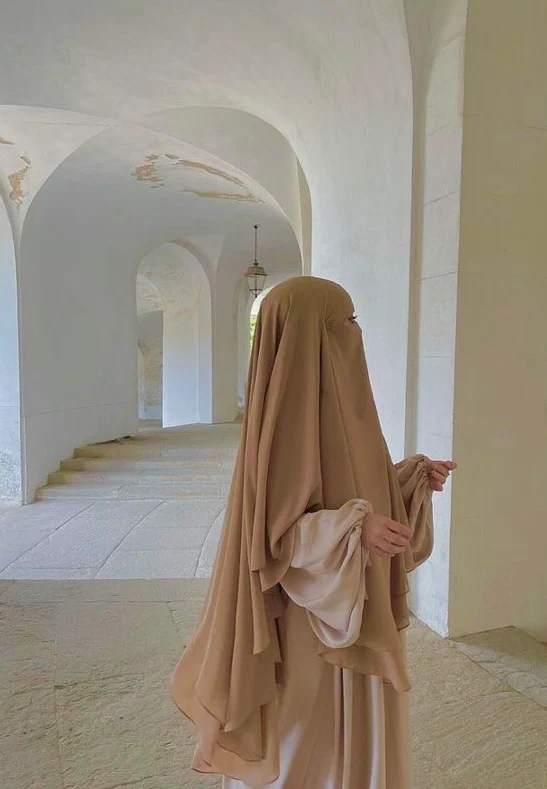 Fish Tail Khimar - Image 44