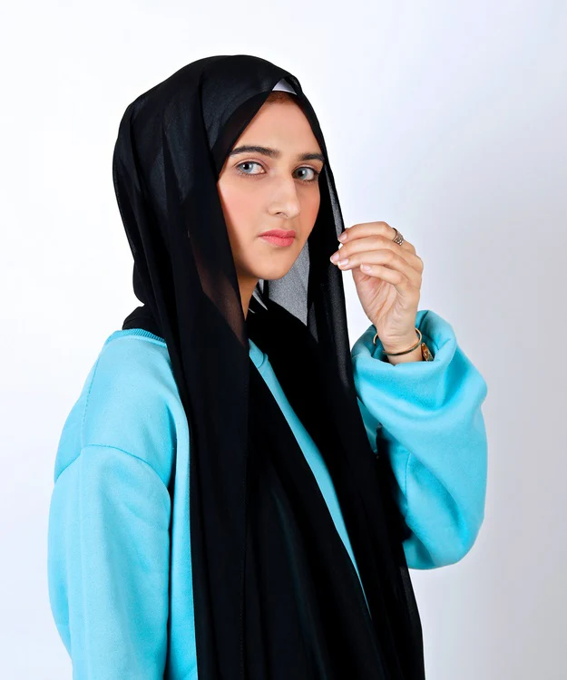 Georgette Onyx Black