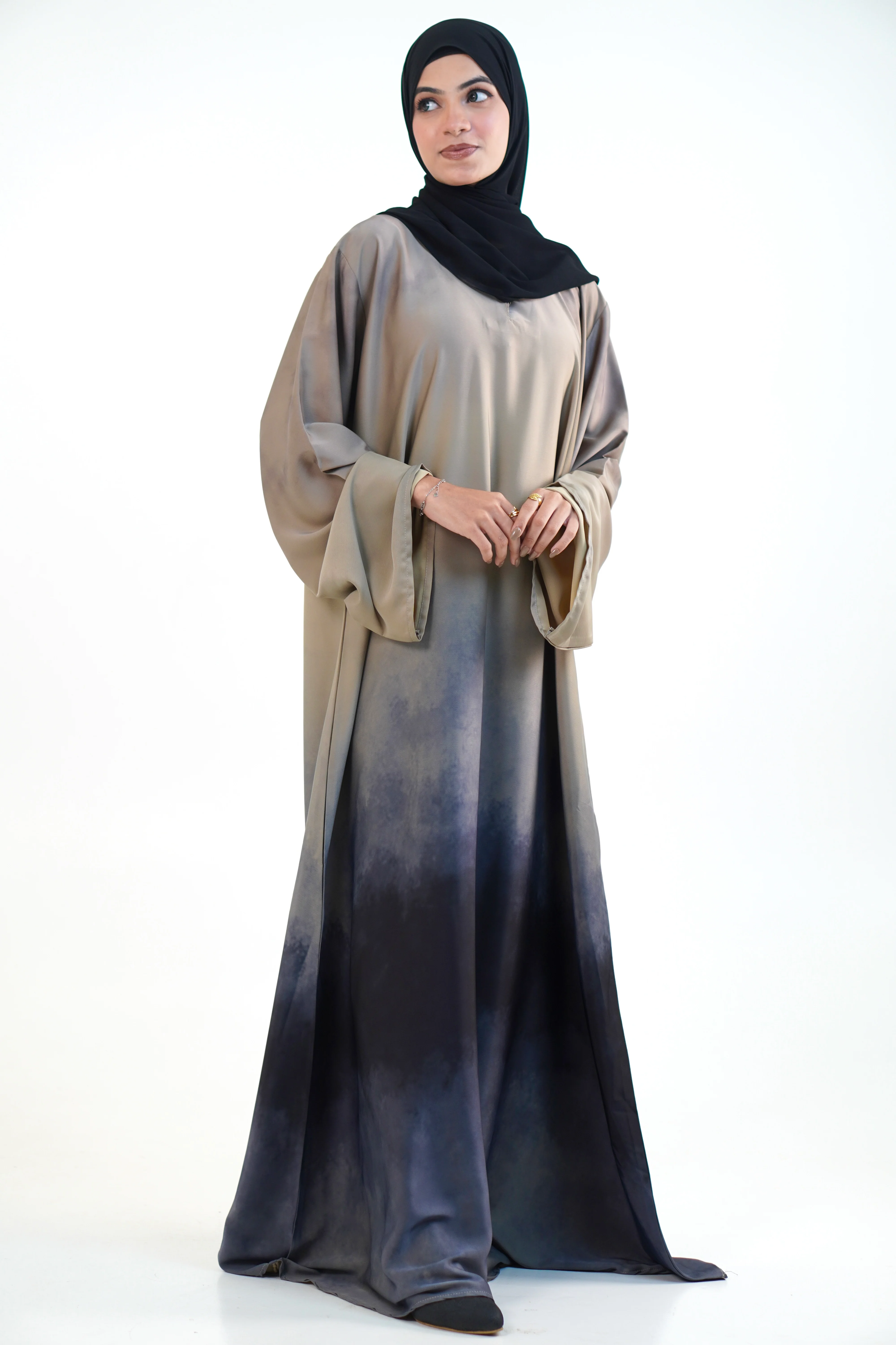 Gradient Abayah - Bluish - Image 2