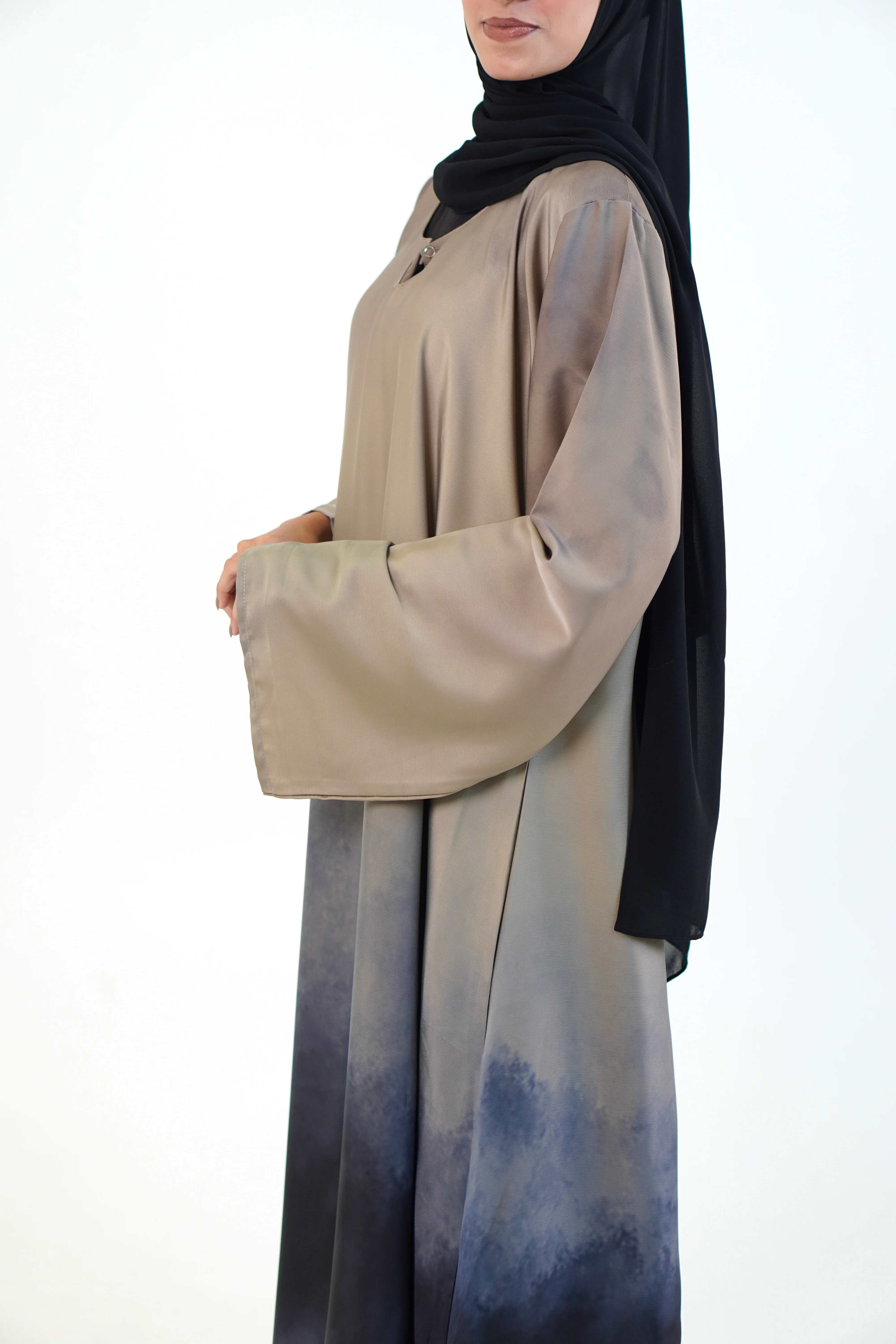 Gradient Abayah - Bluish - Image 6