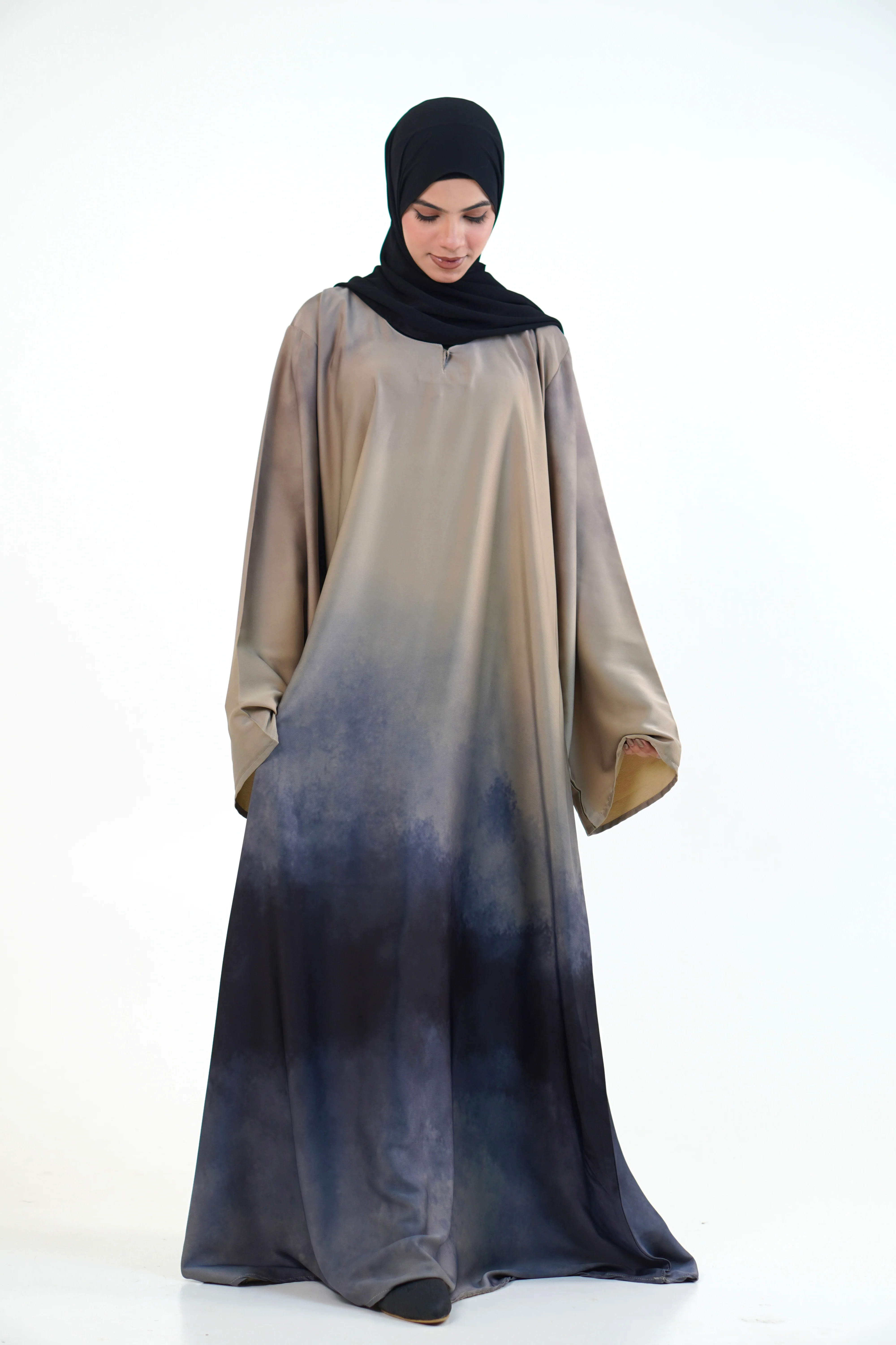 Gradient Abayah - Bluish - Image 7