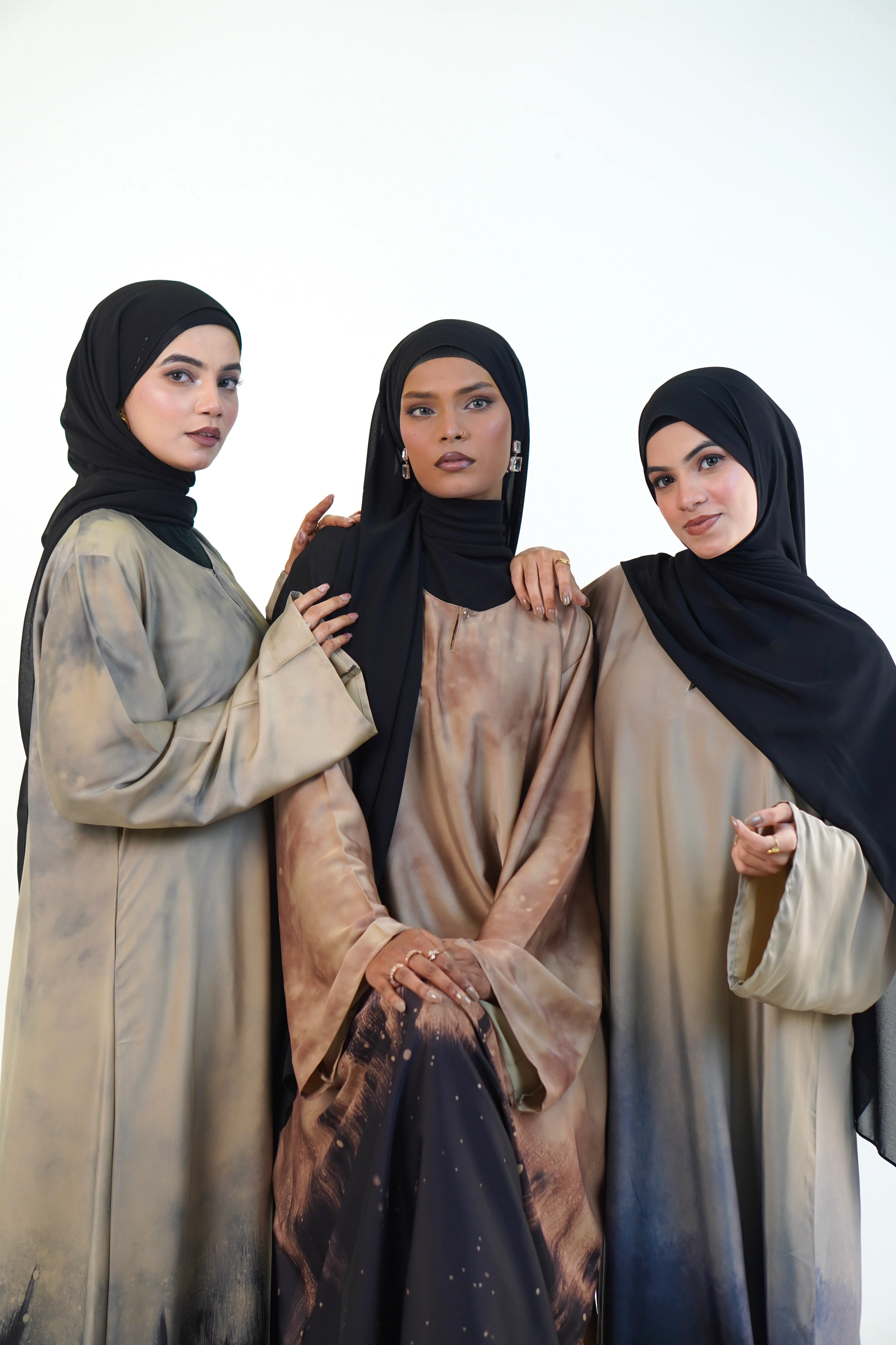 Gradient Abayah - Bluish - Image 14
