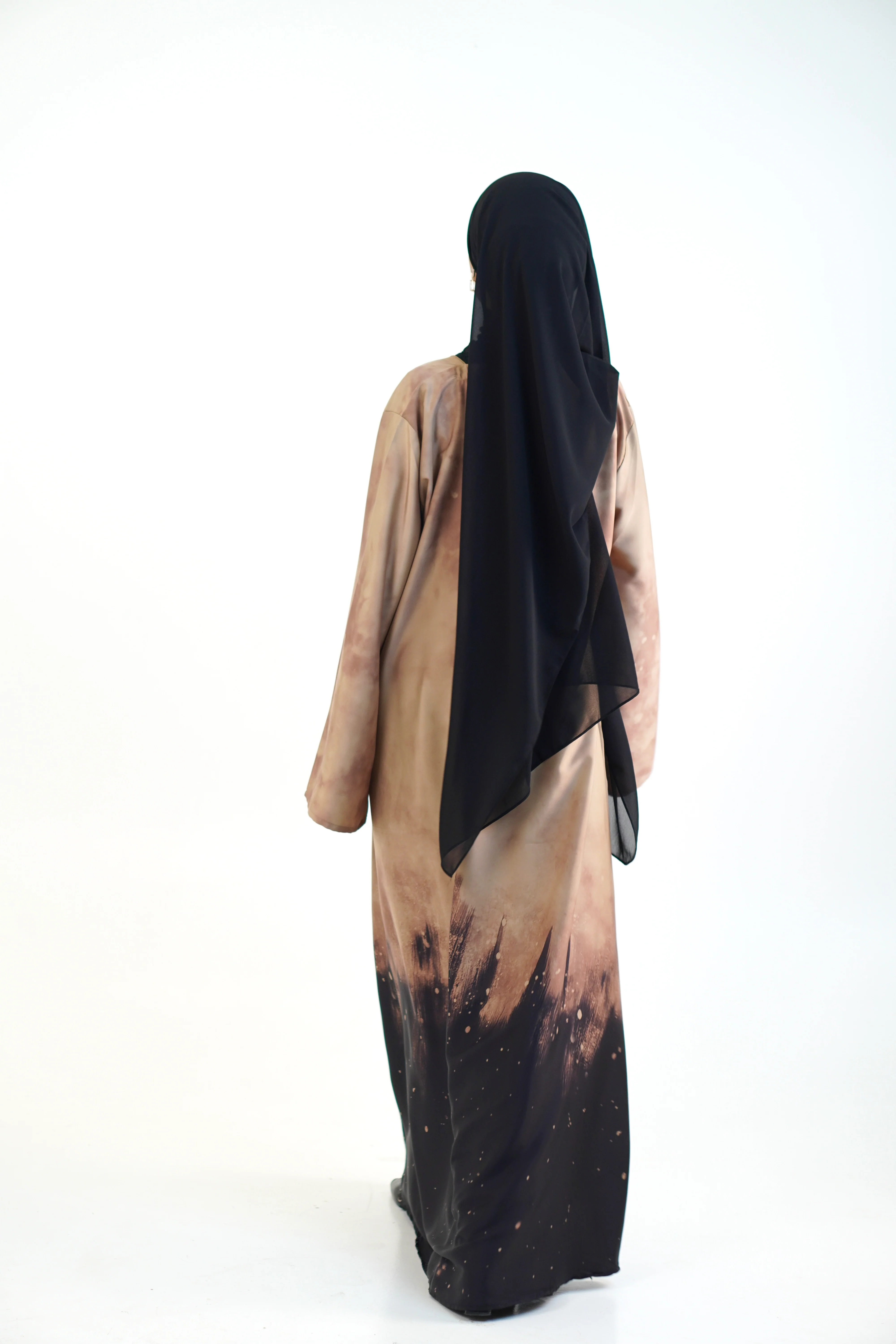 Gradient Abayah - Copper - Image 4