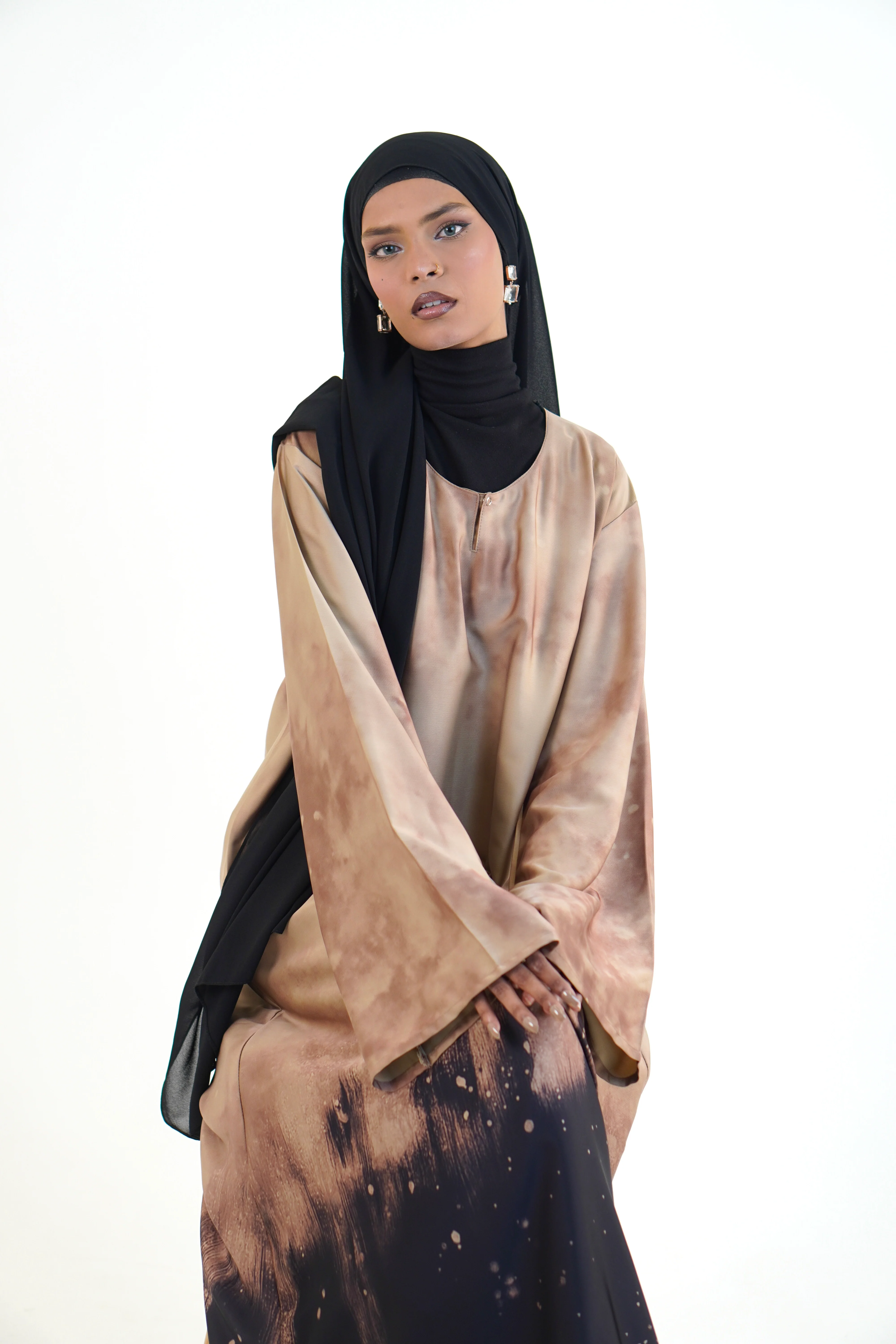 Gradient Abayah - Copper - Image 7