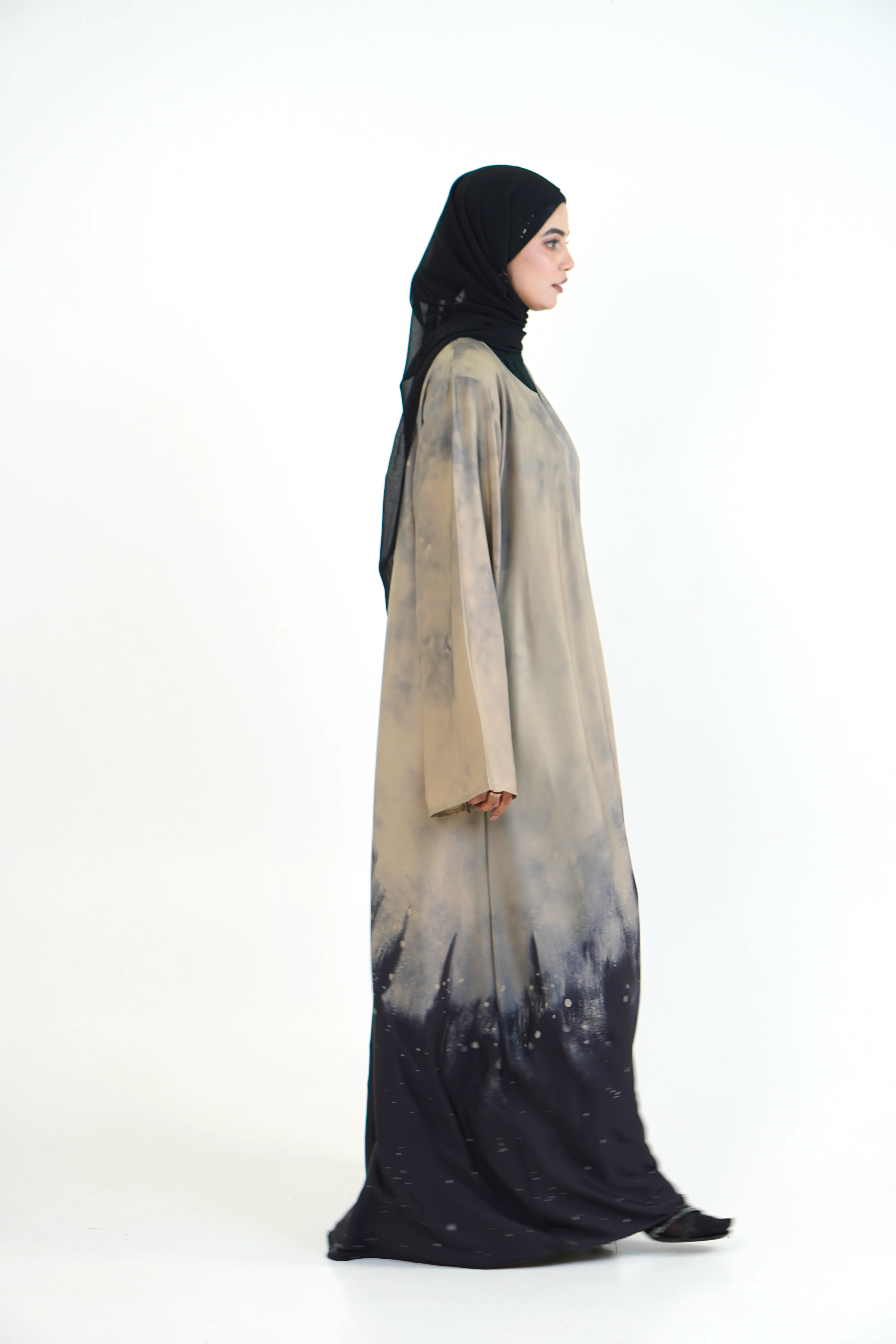 Gradient Abayah - Midnight