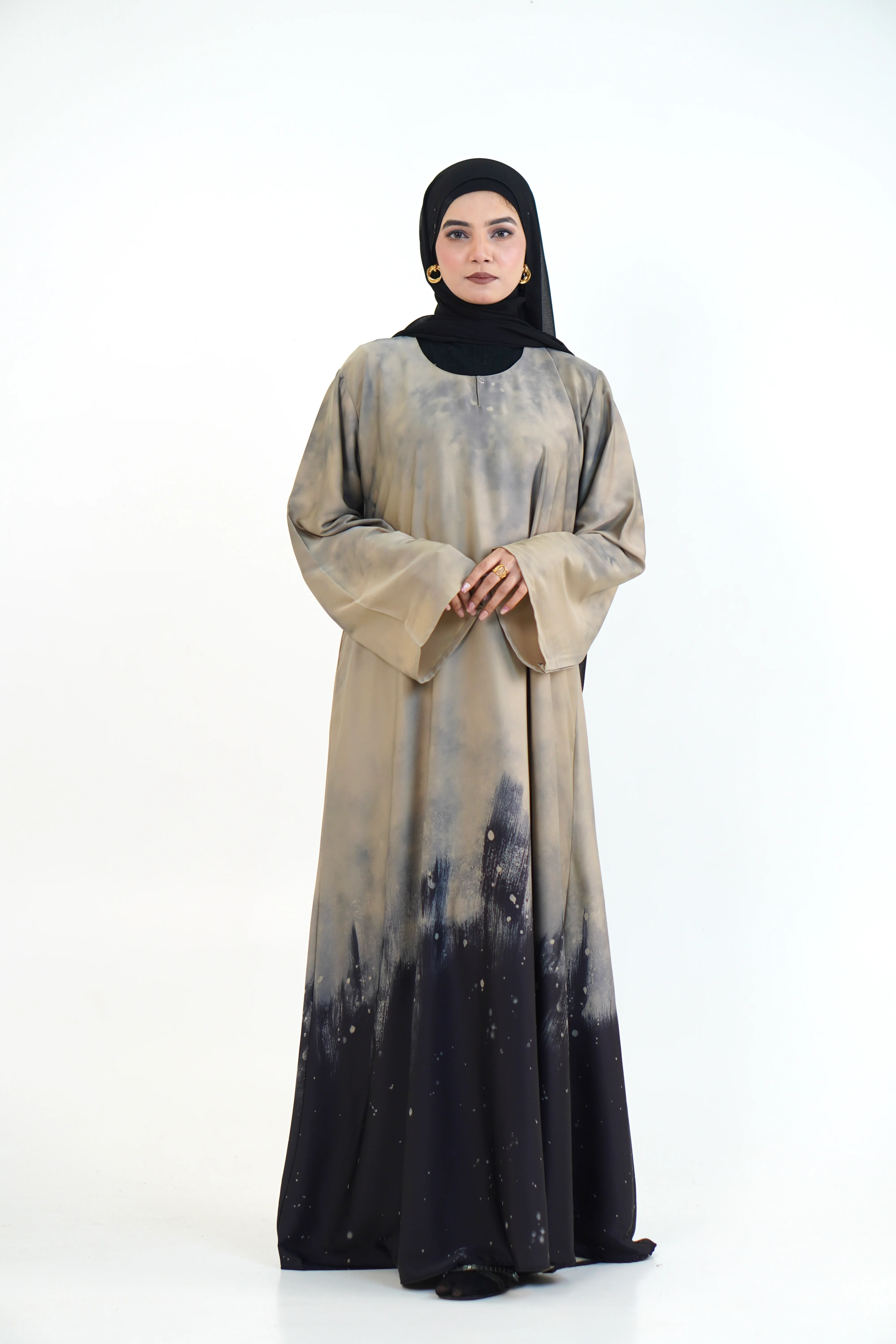 Gradient Abayah - Midnight - Image 10