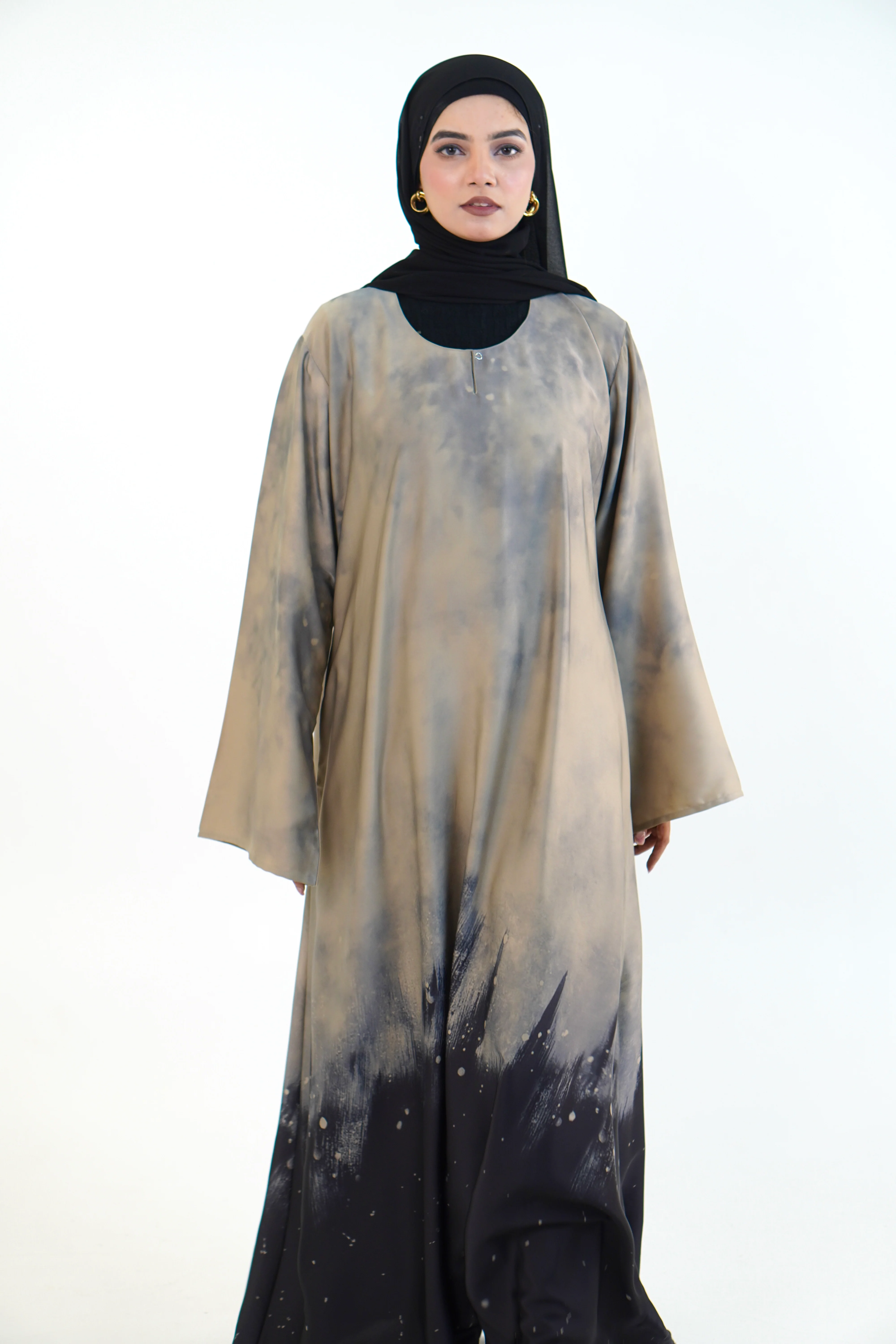 Gradient Abayah - Midnight - Image 7