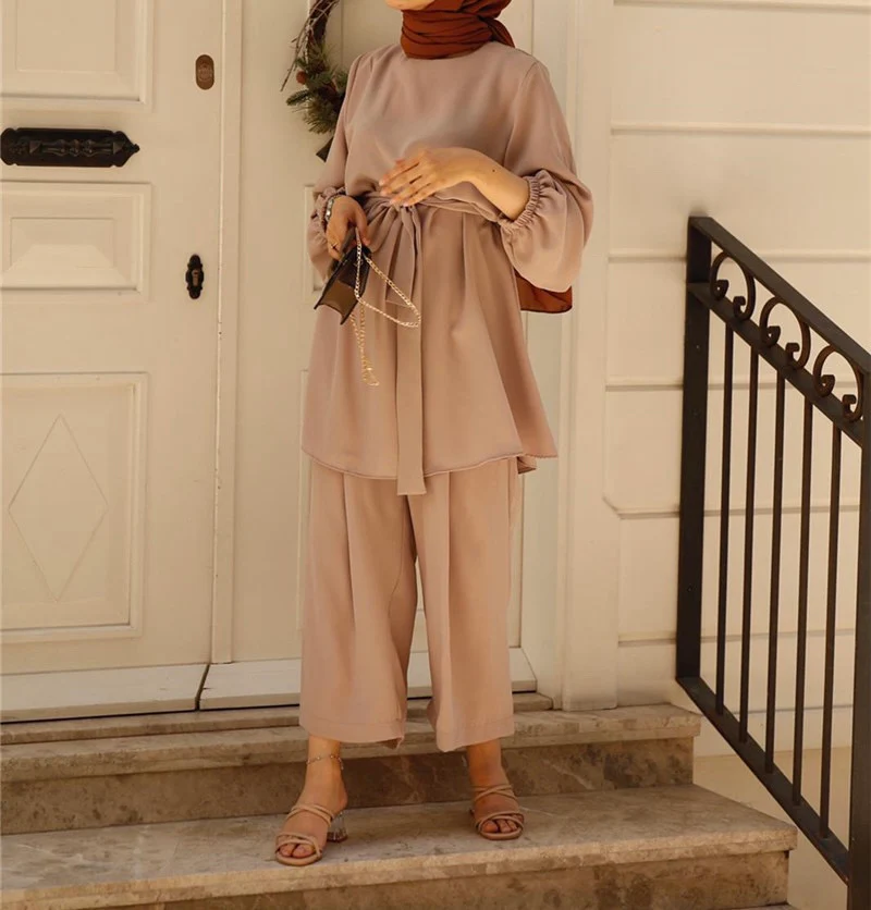 Inara Tunic Set – Camel - Image 3