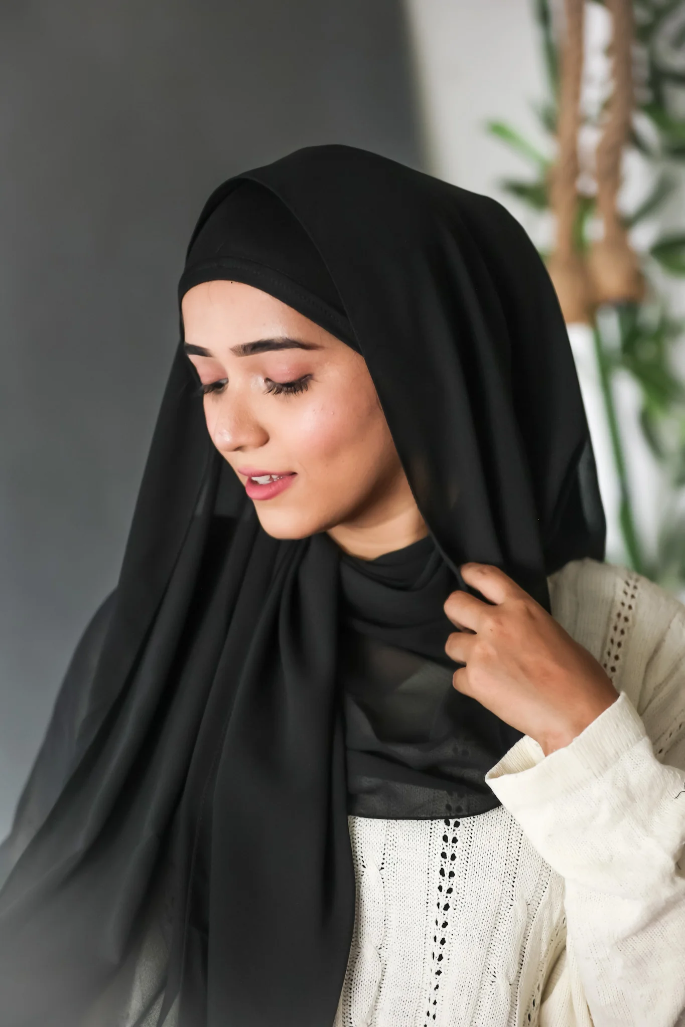 Instant Hijab - Midnight Black - Image 3