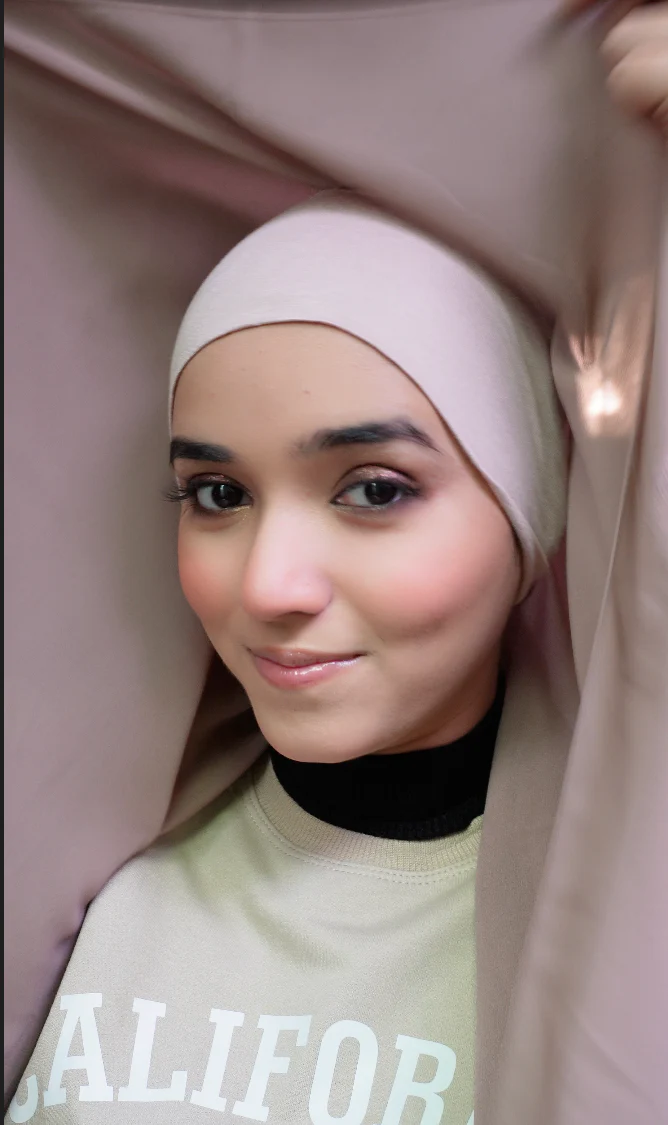 MAGNETIC HIJAB - NUDE - Image 5