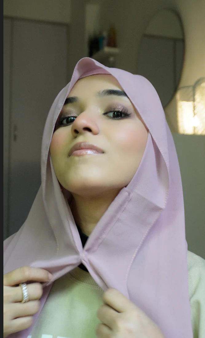 MAGNETIC HIJAB - PINK - Image 4