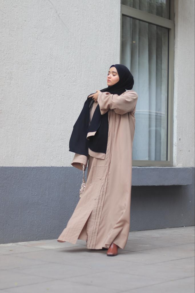 Nury Beige Abayah - Image 2