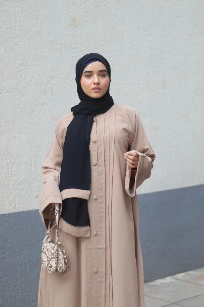 Nury Beige Abayah - Image 3
