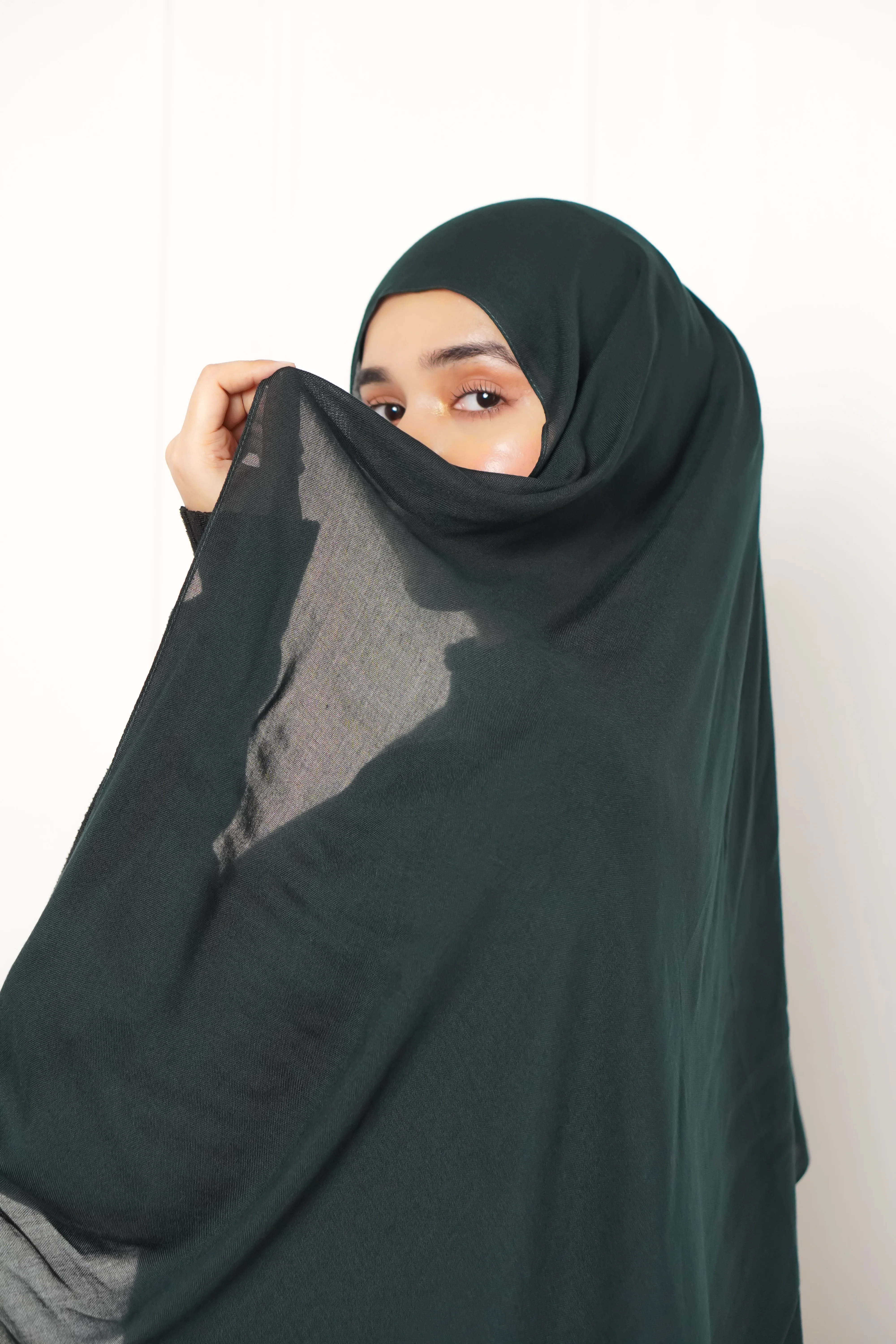 Modal Hijab #23 Forest Green - Image 5