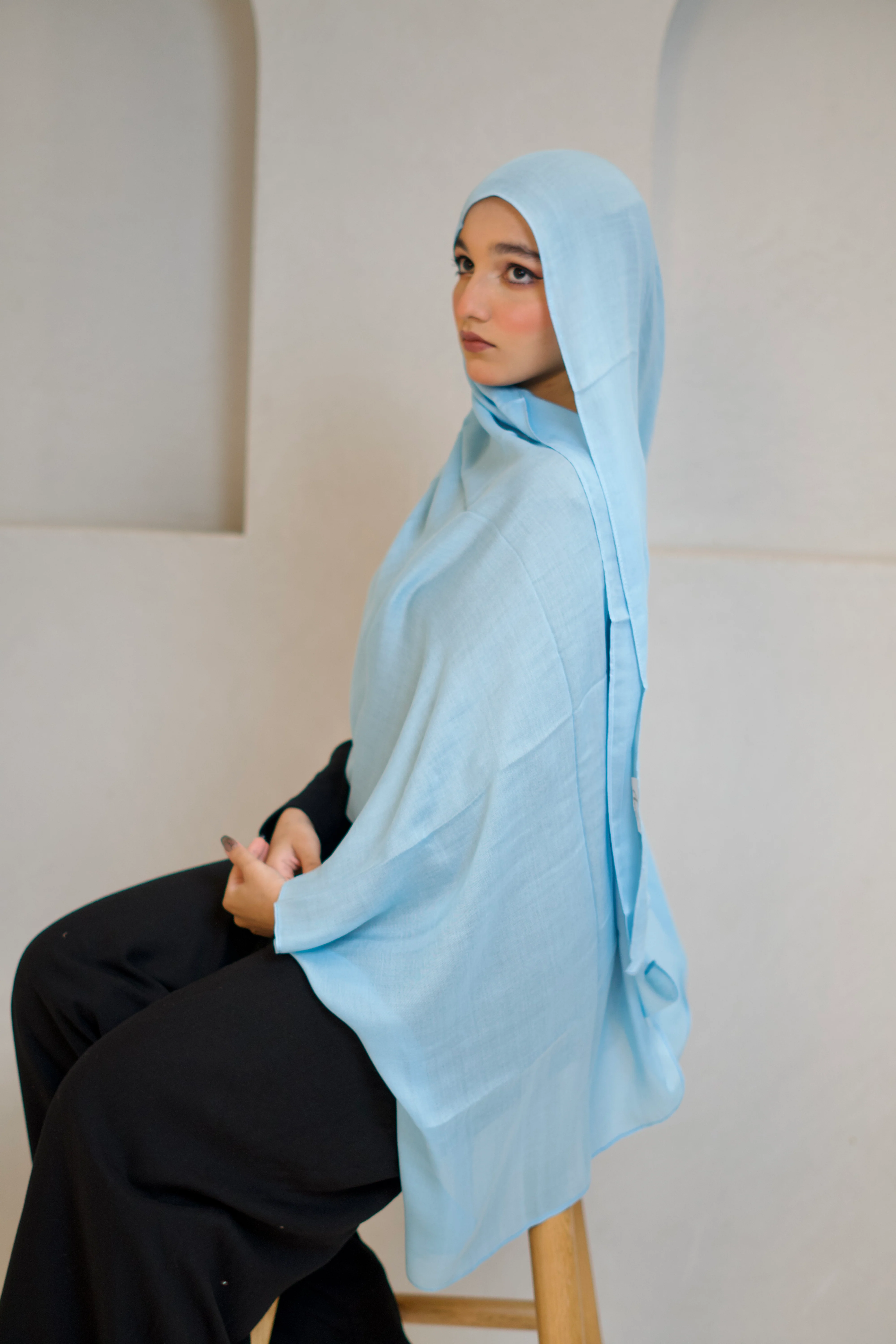 Modal Hijab #33 Pastel Blue - Image 2
