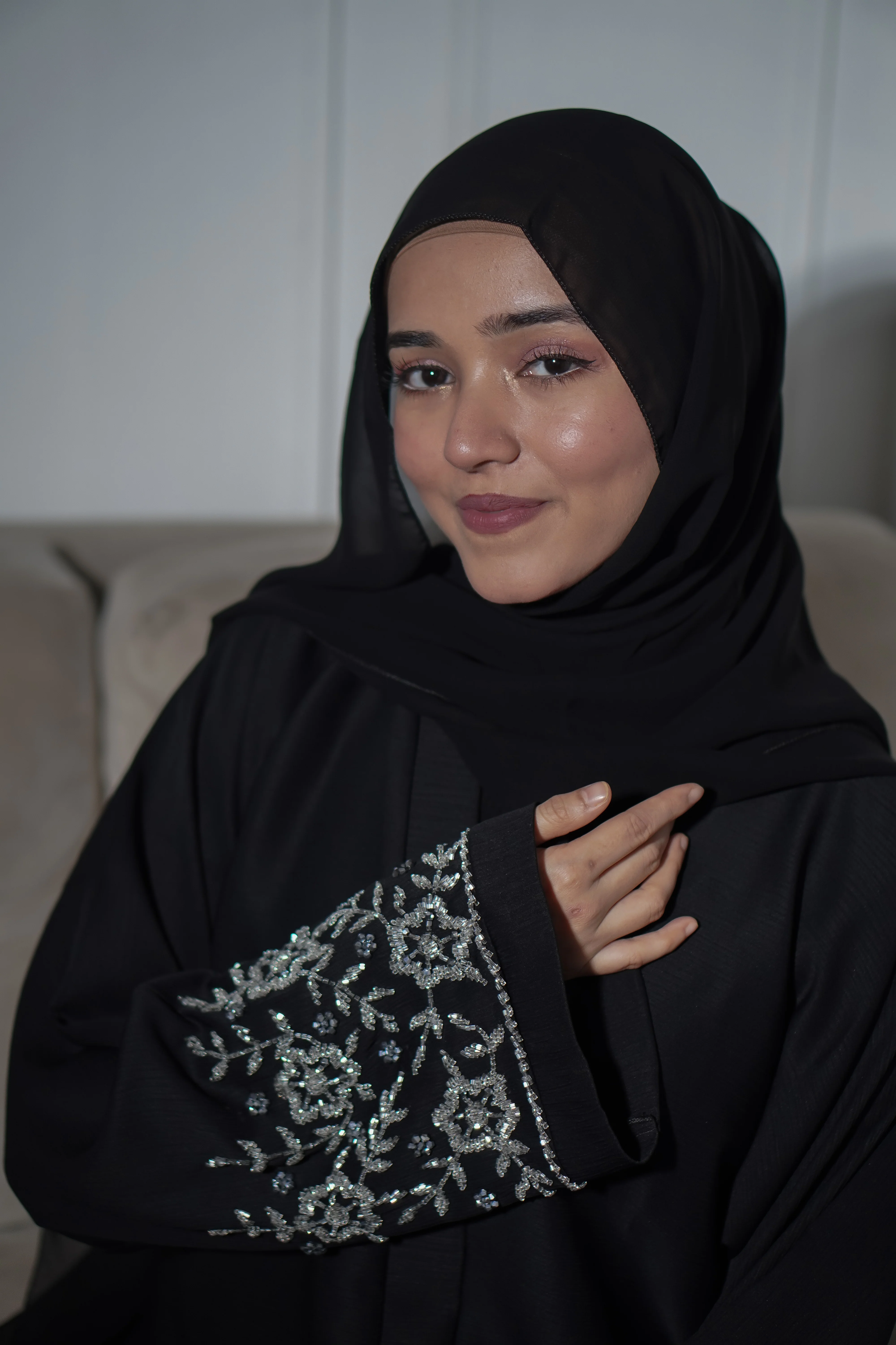Noor - Hand Sown Abayah - Image 9