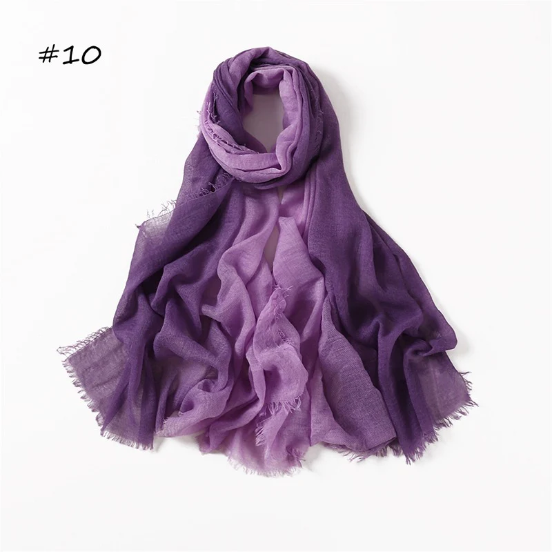 Ombre Cotton Hijab - 10