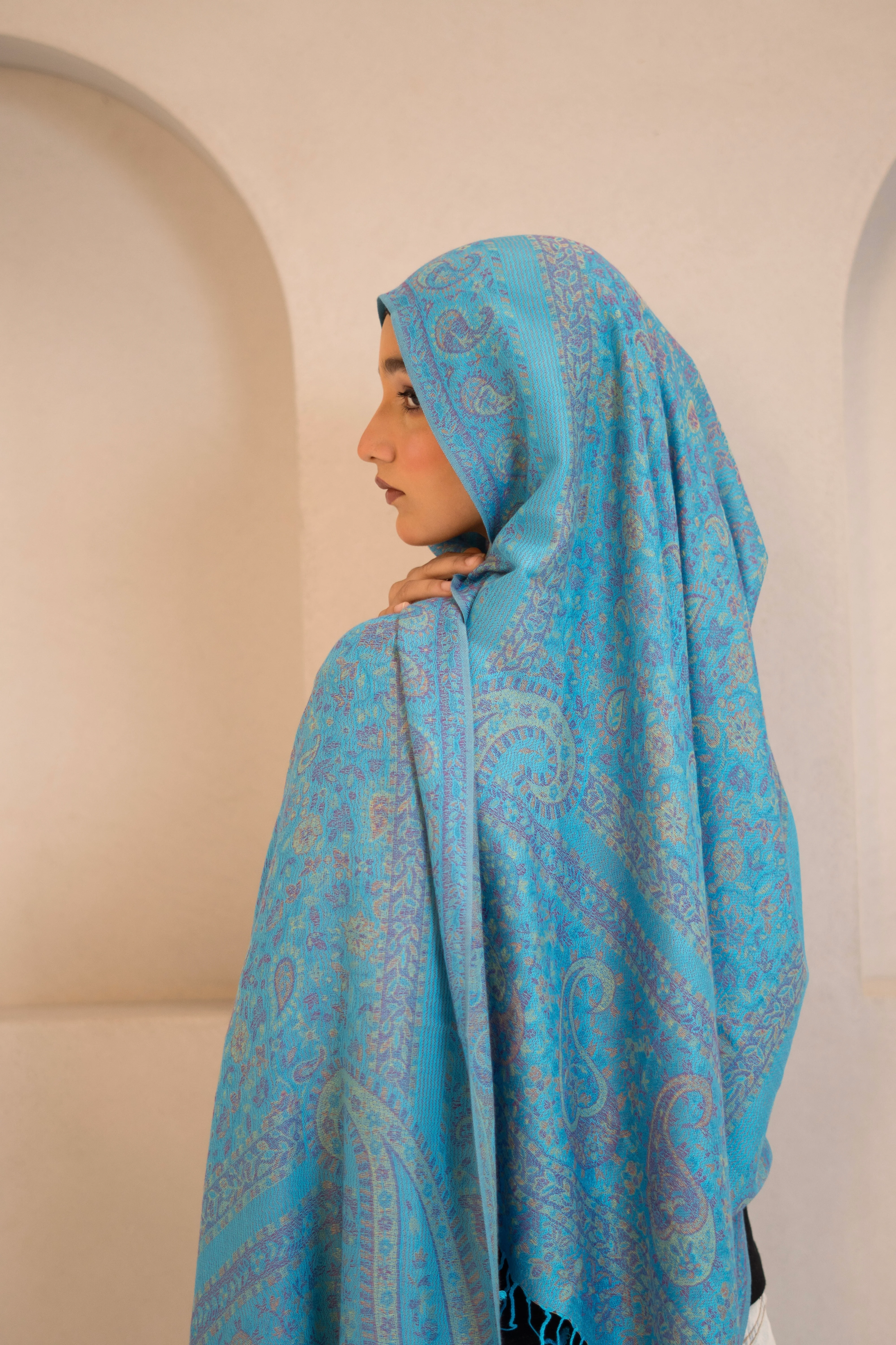 Pashmina Hijab - Feroza - Image 9