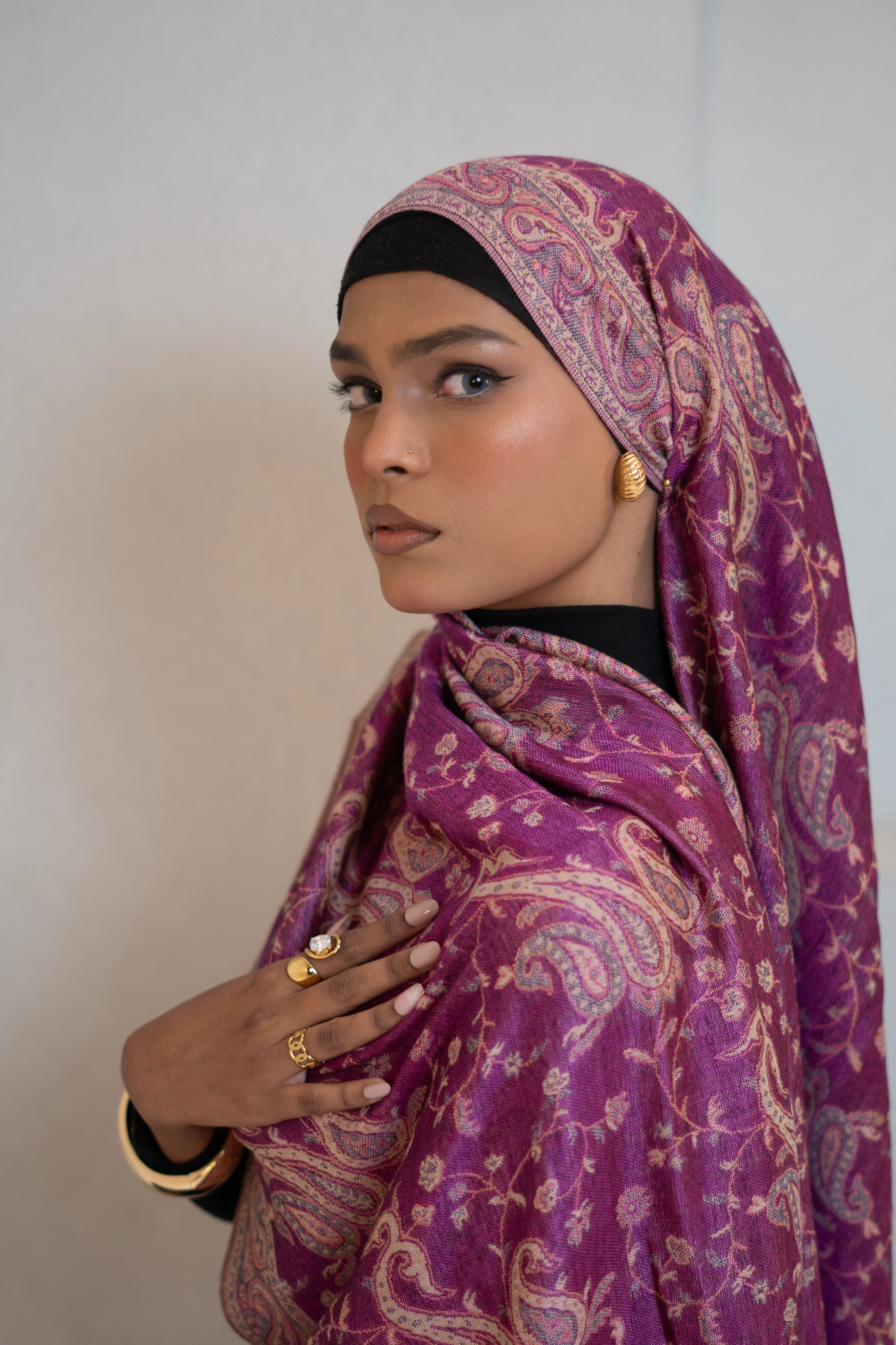 Pashmina Hijab - Gulabiya - Image 13