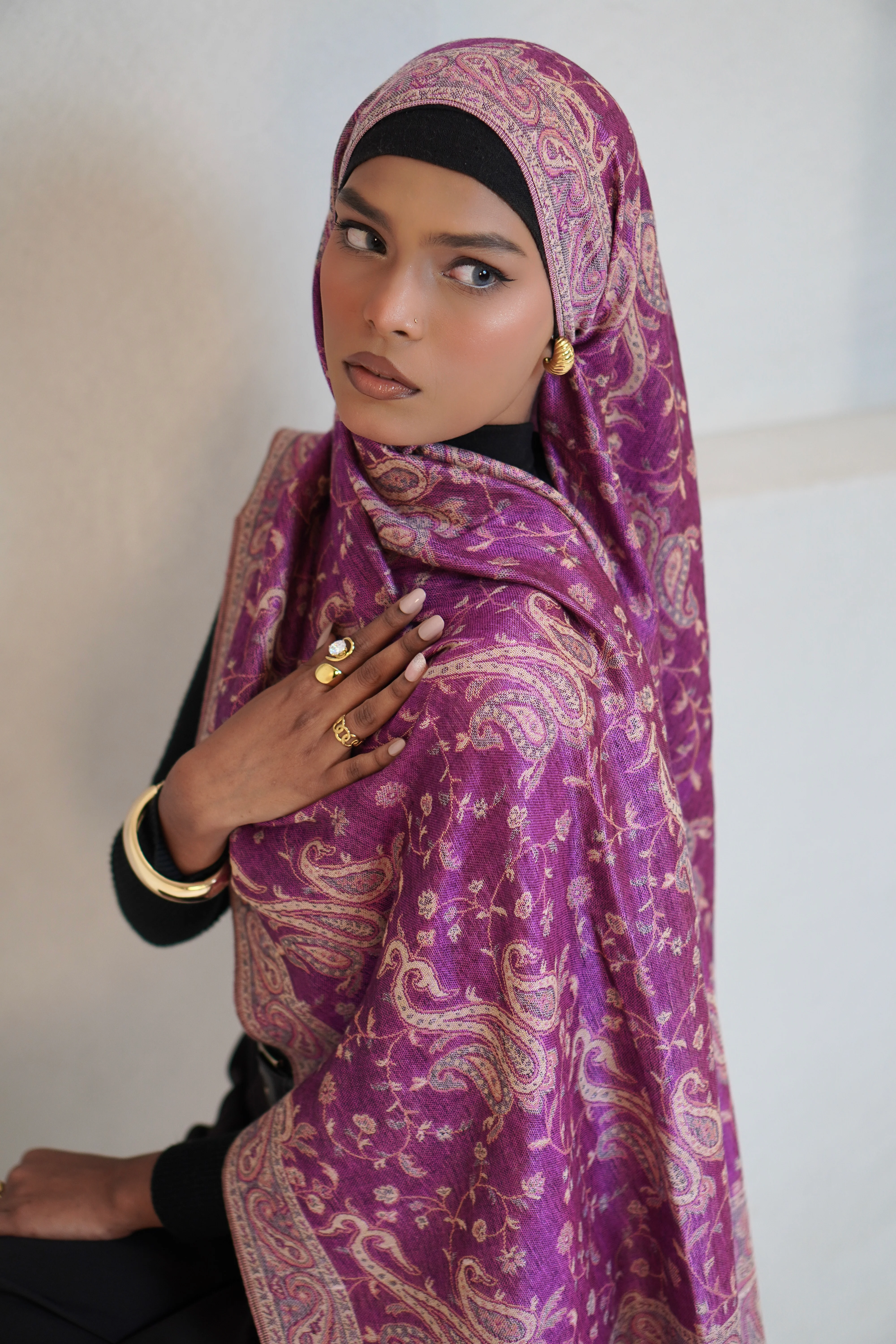 Pashmina Hijab - Gulabiya - Image 5
