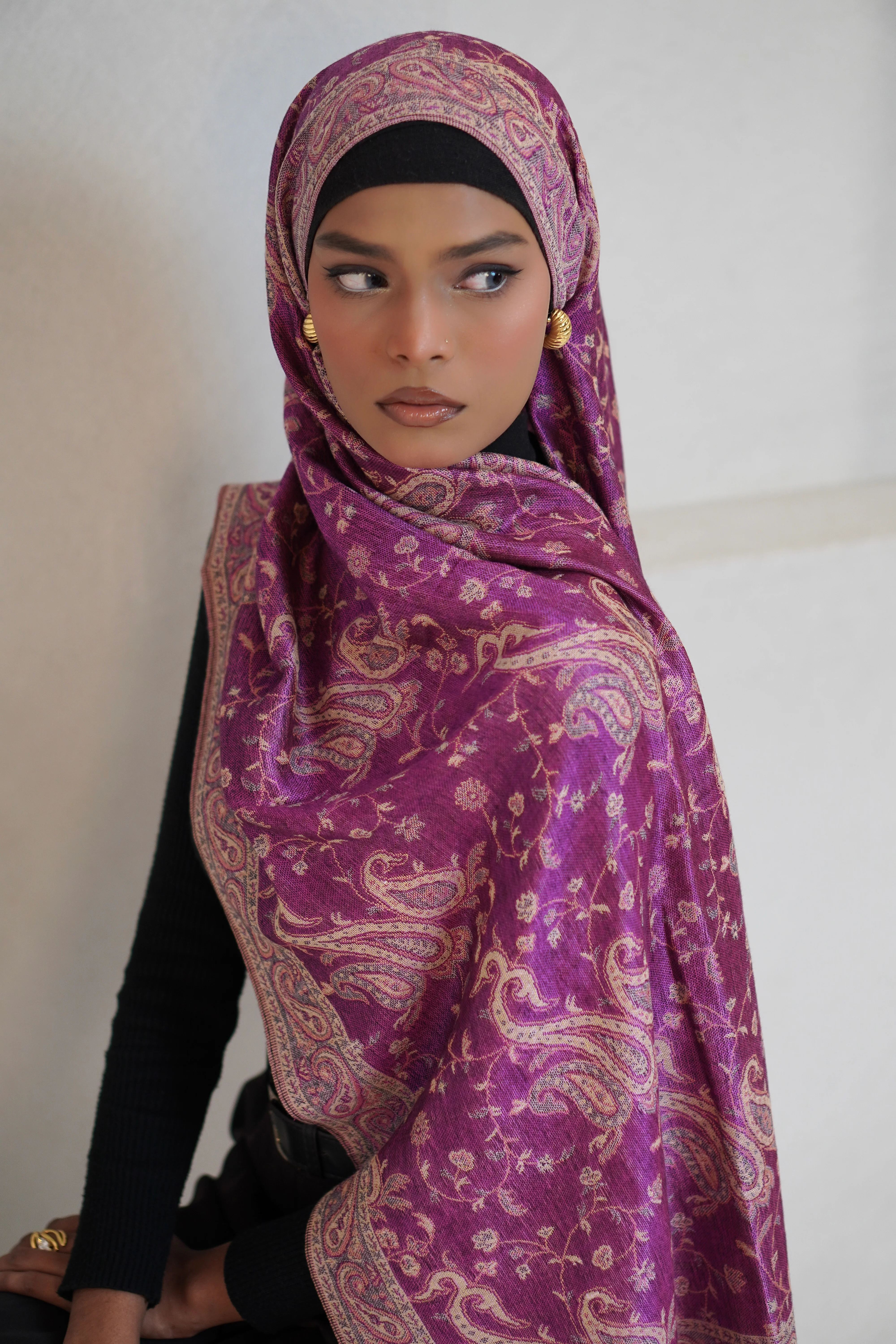 Pashmina Hijab - Gulabiya - Image 6