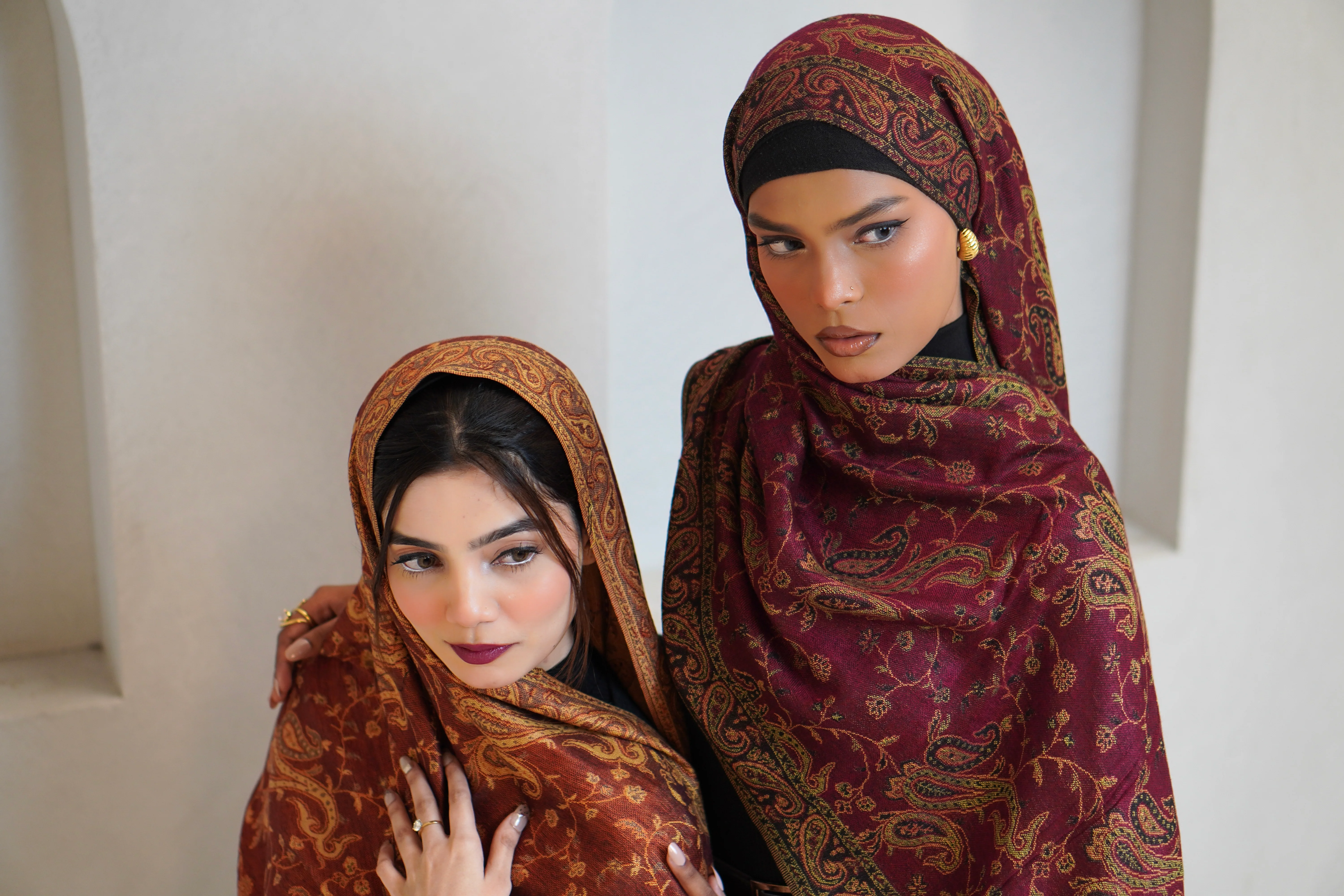 Pashmina Hijab - Kesariya - Image 13