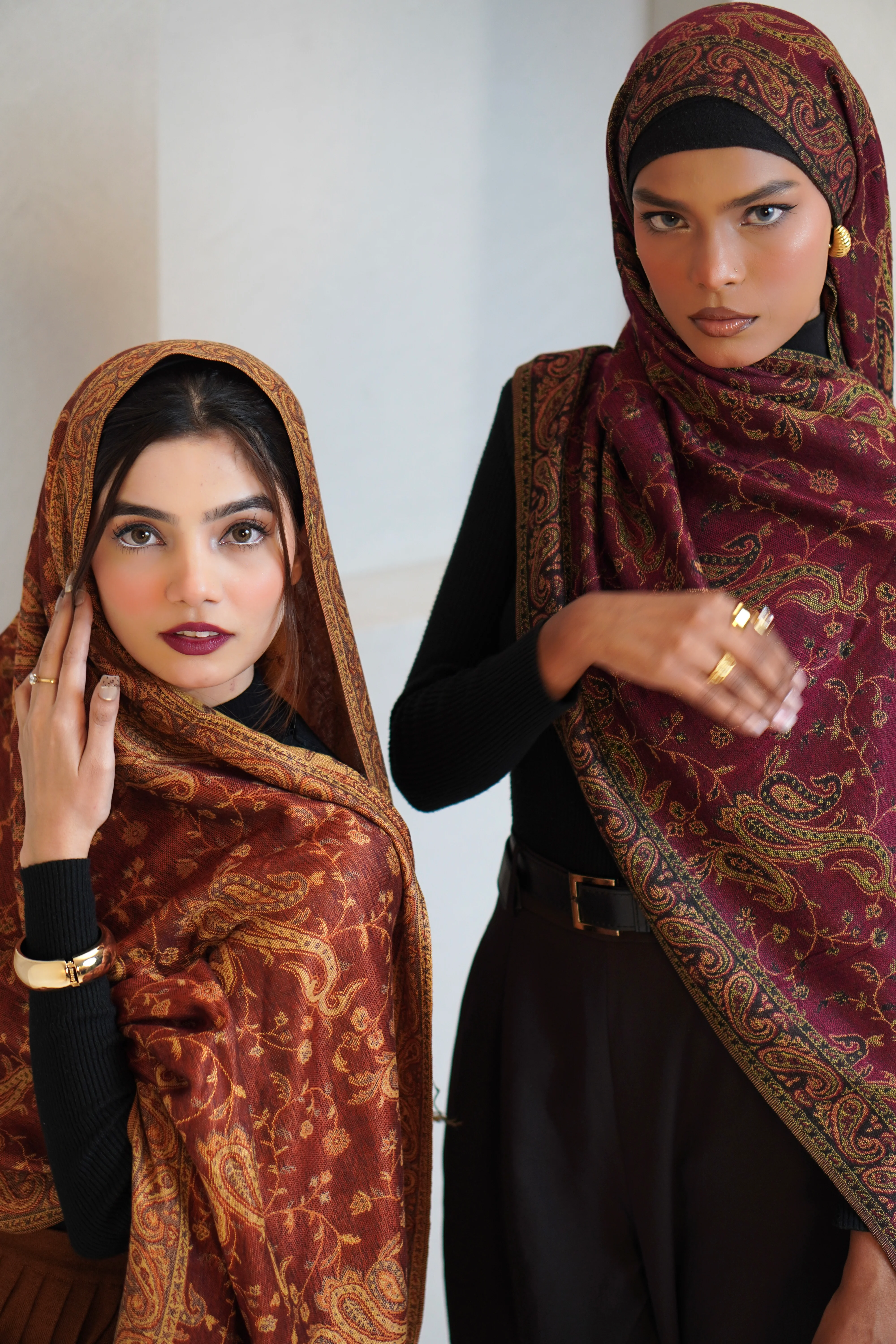 Pashmina Hijab - Kesariya - Image 9