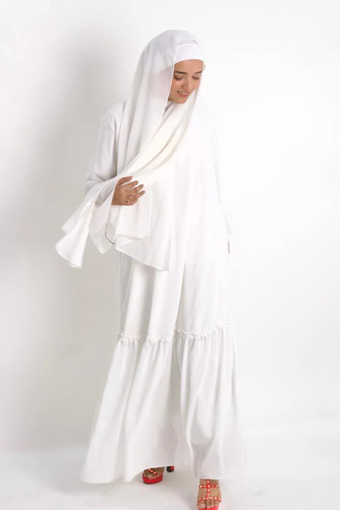 PEARL WHITE ABAYAH - Image 9