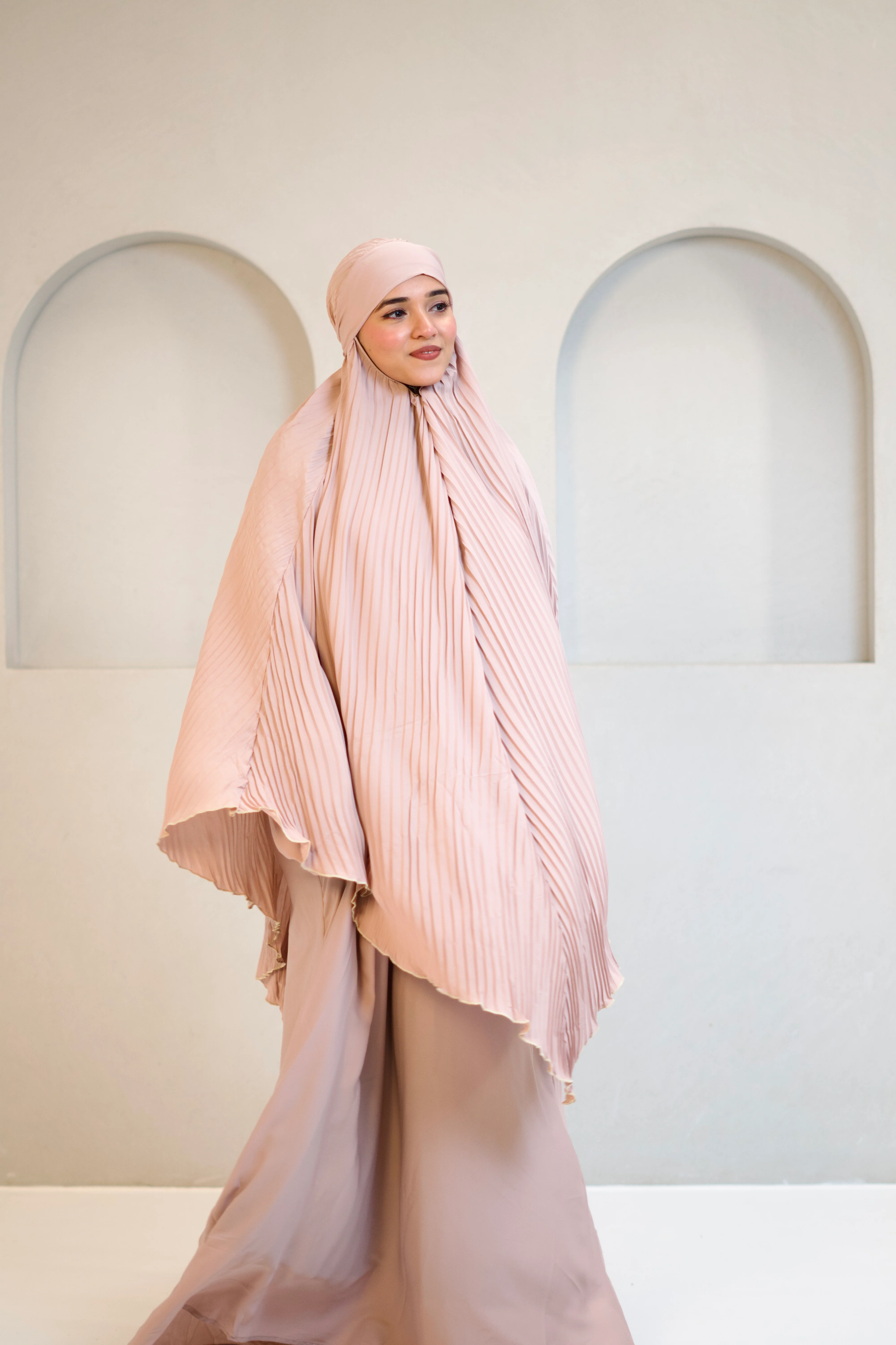 PLEATED KHIMAR SET - Image 14