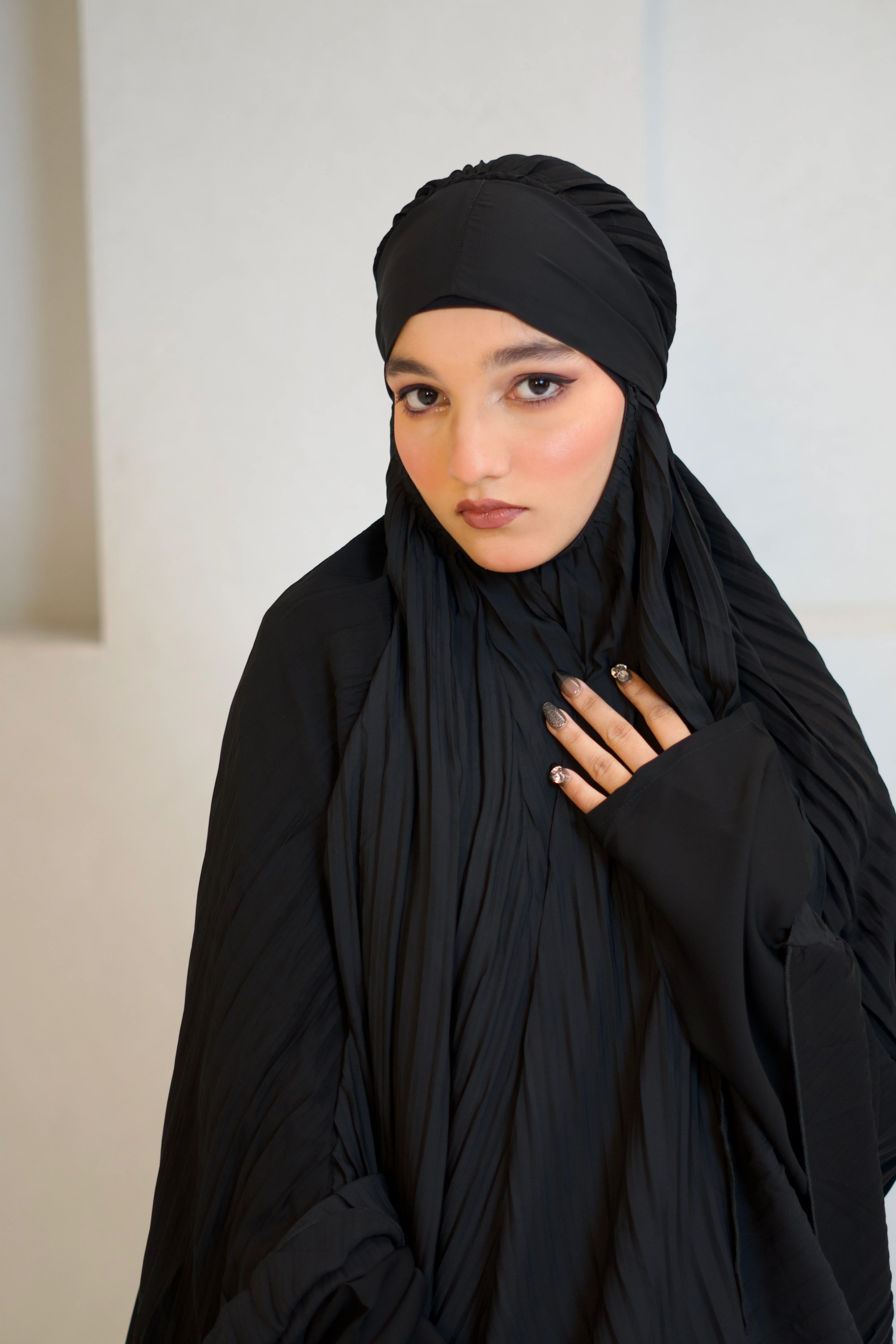 PLEATED KHIMAR SET - Image 28