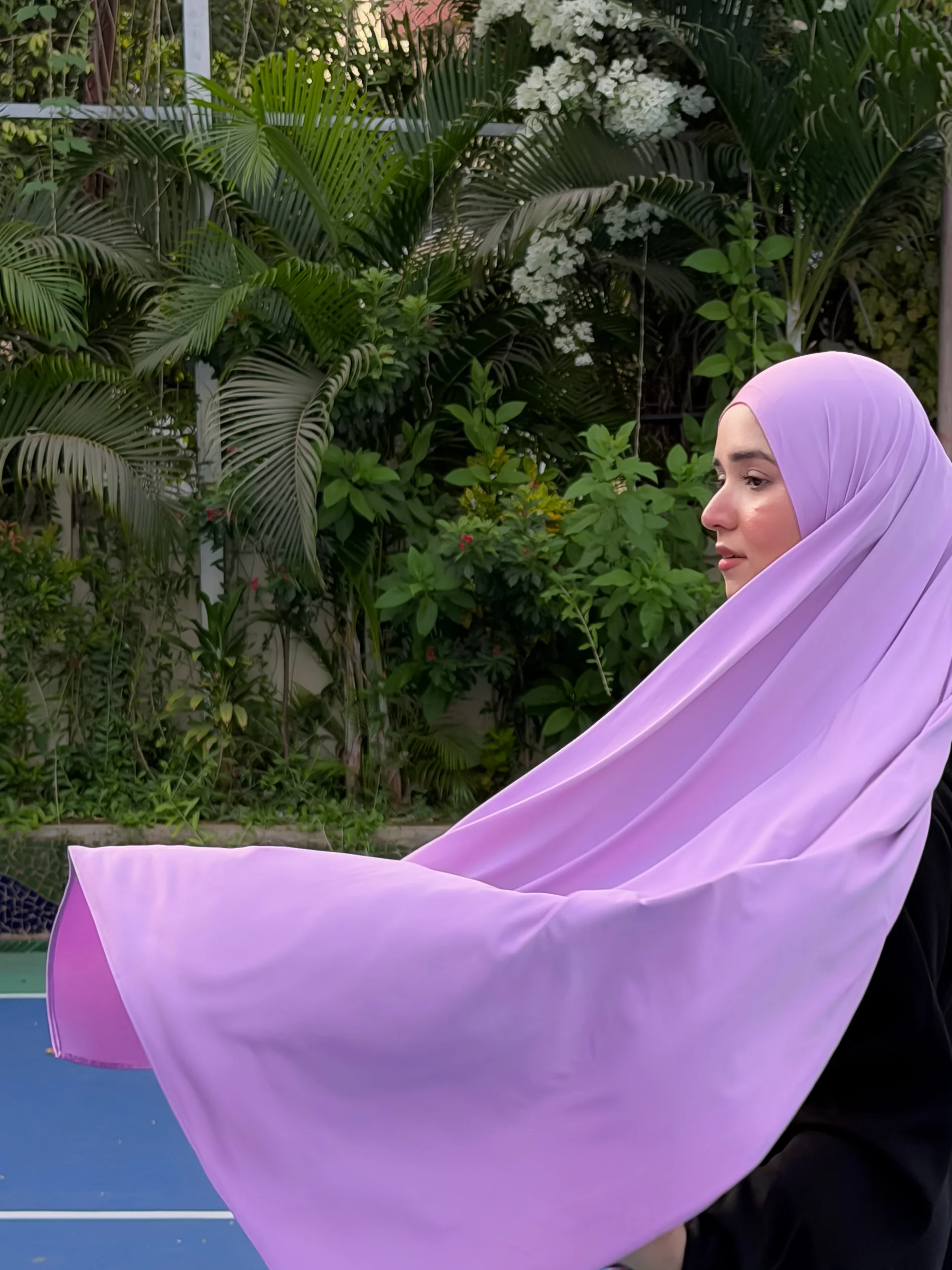Premium Liquid Jersey - Lychee Lilac - Image 12