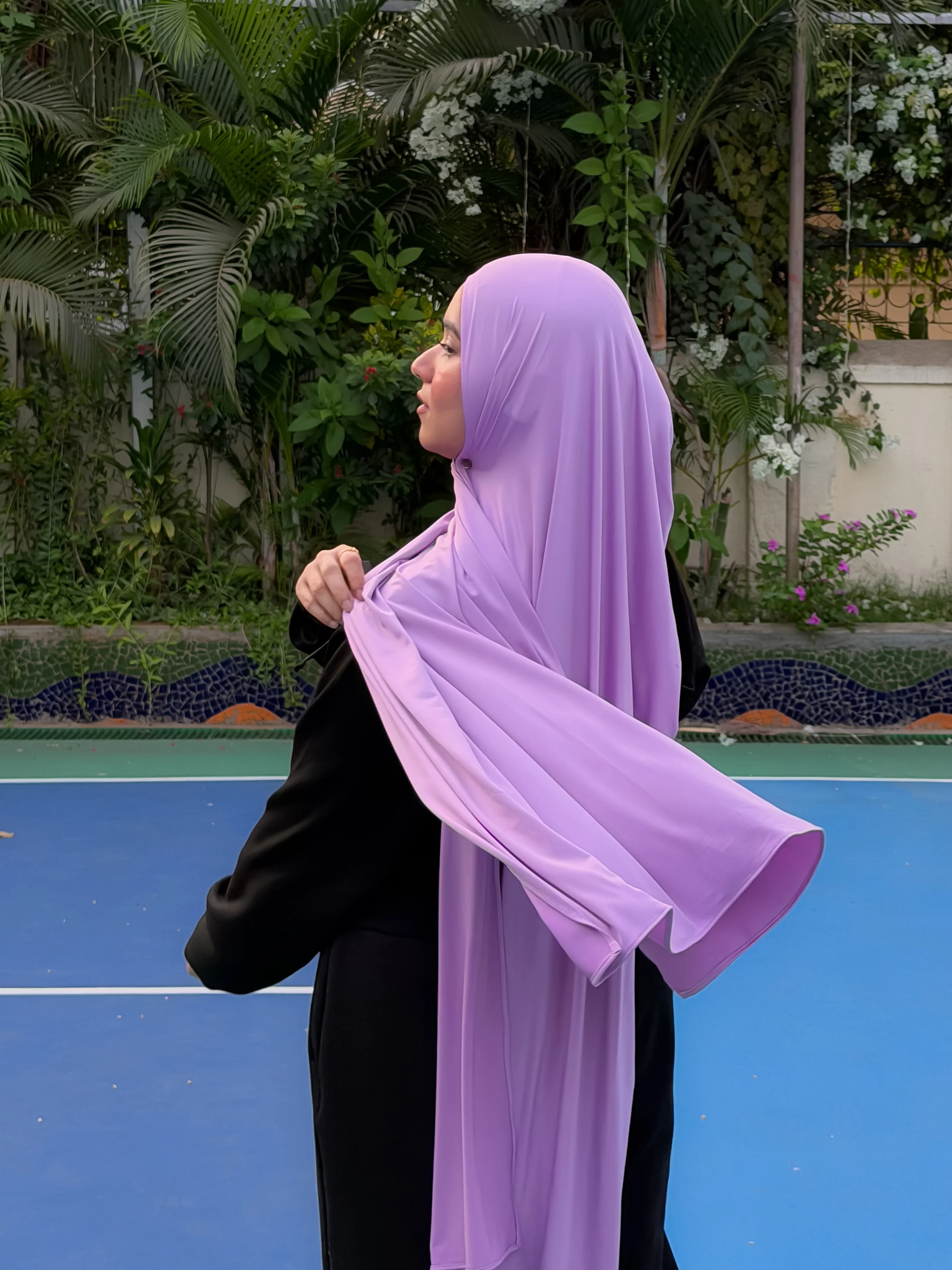 Premium Liquid Jersey - Lychee Lilac - Image 15